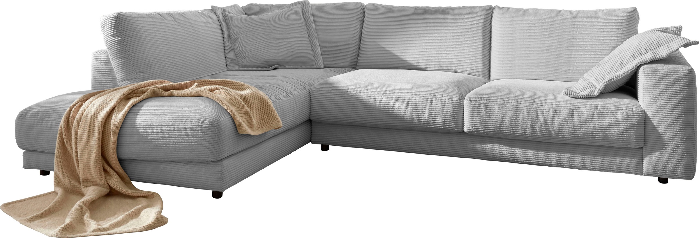 Home affaire Ecksofa »Enisa XXL B/T/H: 325/224/85 cm L-Form« Kuschelig, gem günstig online kaufen