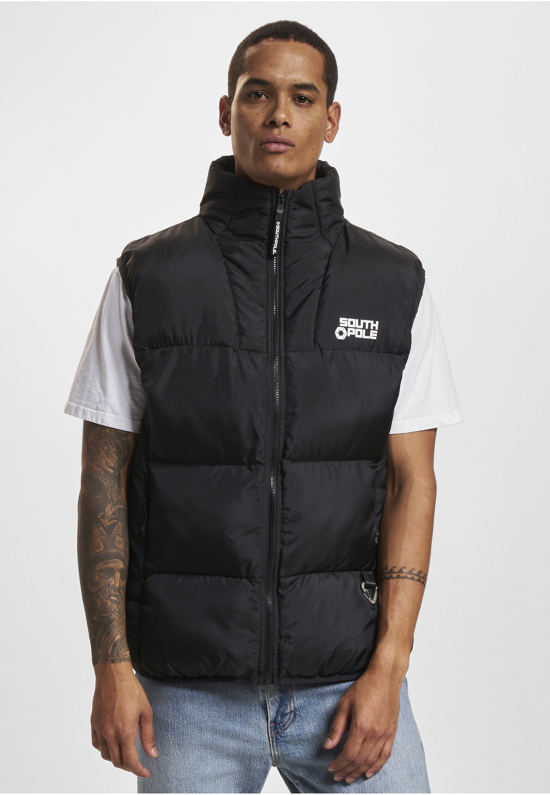 Southpole Steppweste »Southpole Herren PM233-017-1 SP Bubble Vest 1.0« 1 Stk.
