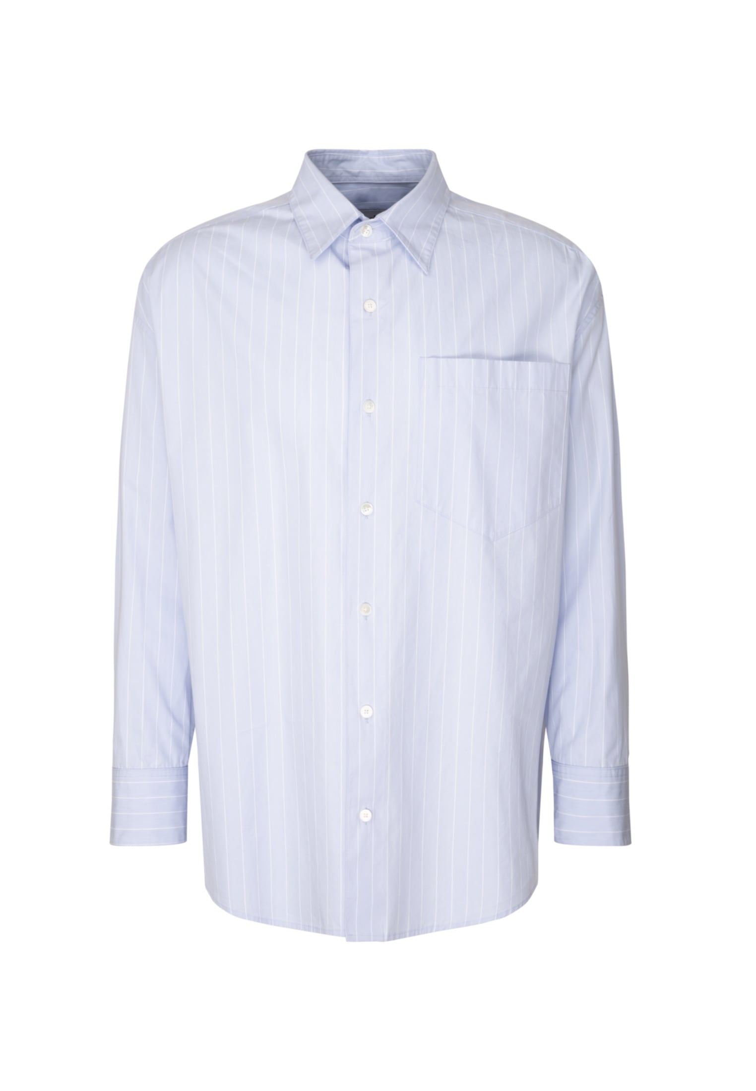 studio seidensticker Businesshemd »Studio« Oversized Langarm Kentkragen Streifen