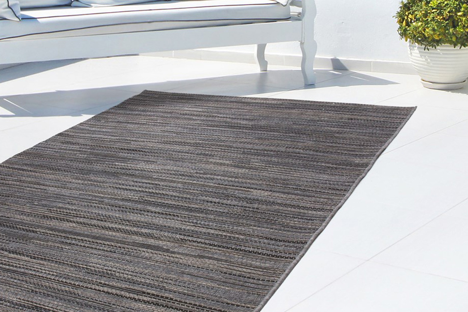 calo-deluxe Teppich »Perugia 1020«, rechteckig, 7 mm Höhe, In- und Outdoor günstig online kaufen