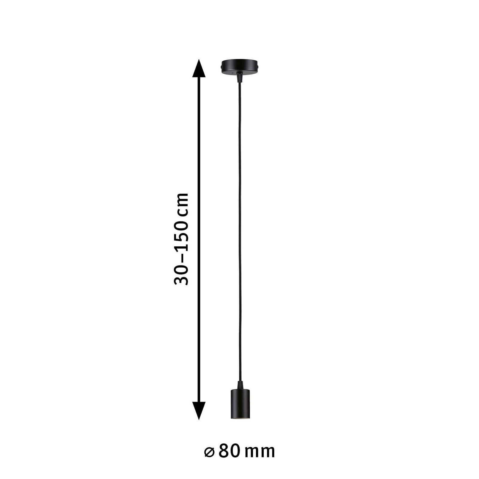 Paulmann Pendelleuchte »Ravi IP44 max 1x60W 230V Metall«, Leuchtmittel E27 | ohne Leuchtmittel, E27