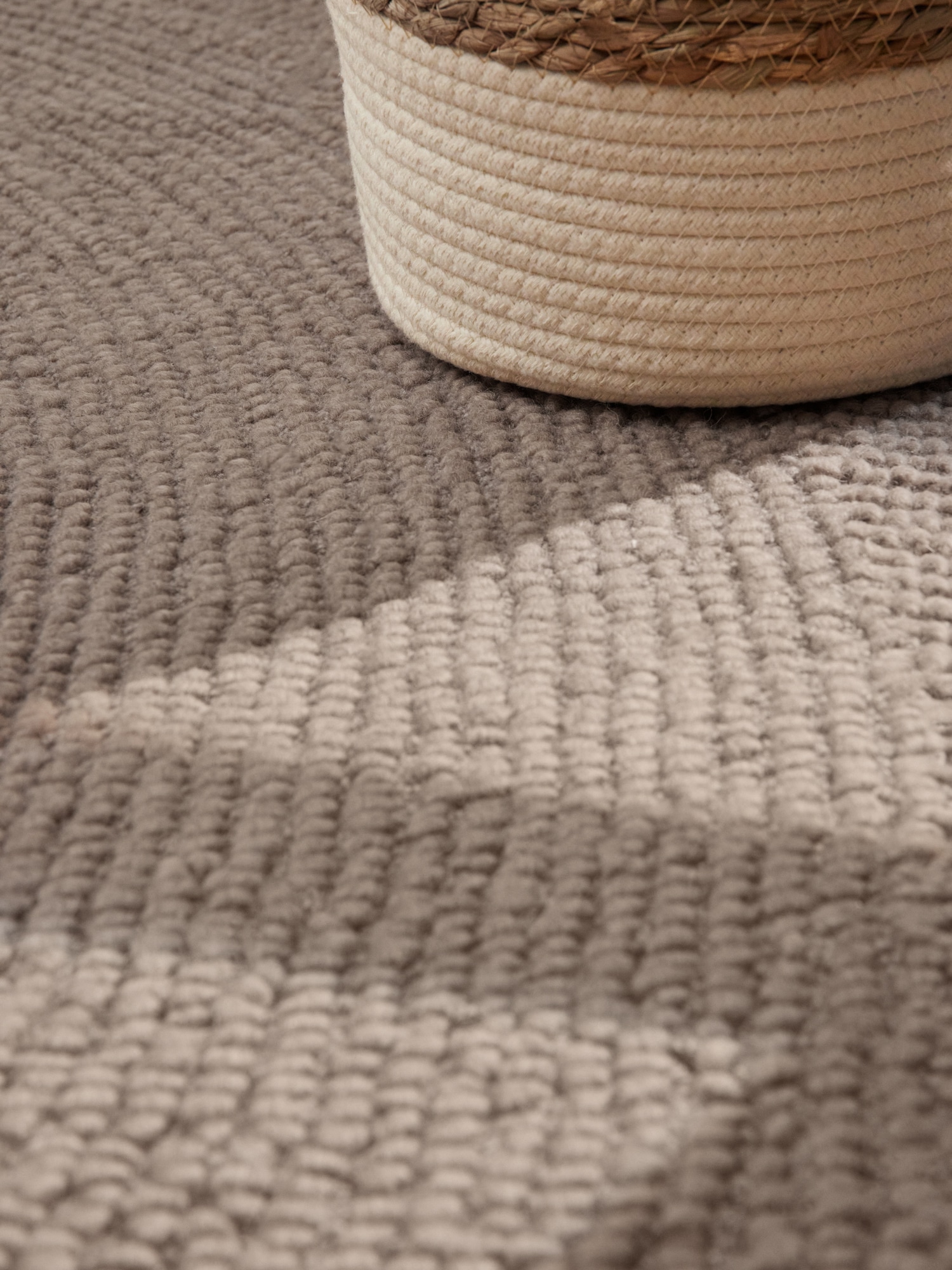 HANSE Home Wollteppich »Eleni«, rechteckig, 18 mm Höhe, Handgetuftet, Wolle, Natur, Wohnzimmer, Schlafzimmer, Skandi, Hygge