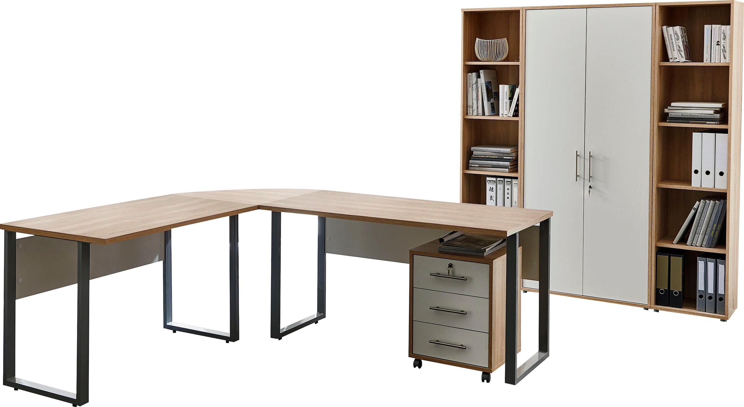 BMG Möbel Büro-Set »Tabor Office 3«, (Set, 6 St.) online kaufen