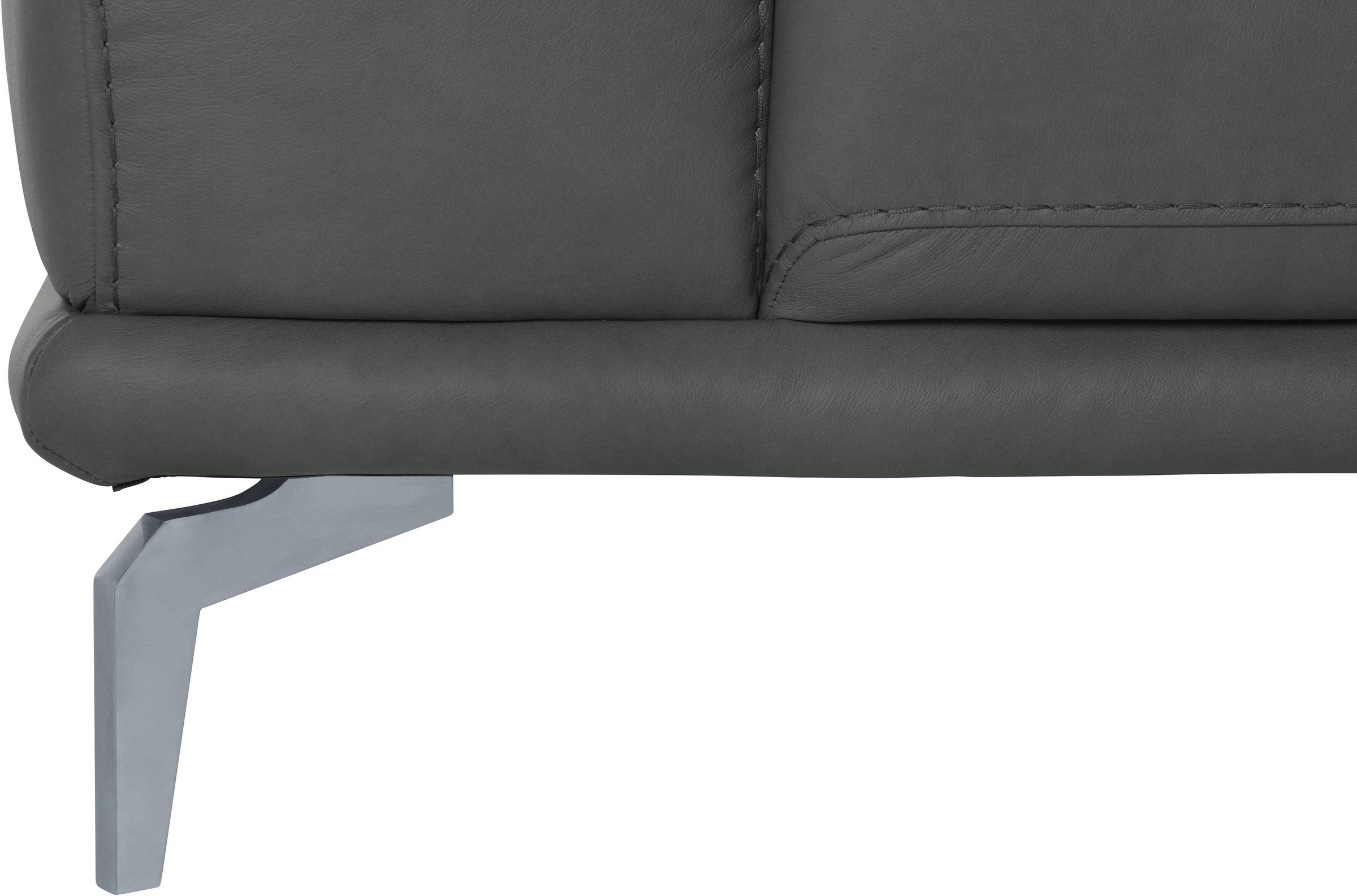W.SCHILLIG 2,5-Sitzer »montanaa«, mit Metallfüßen in Silber matt, Breite 232 cm