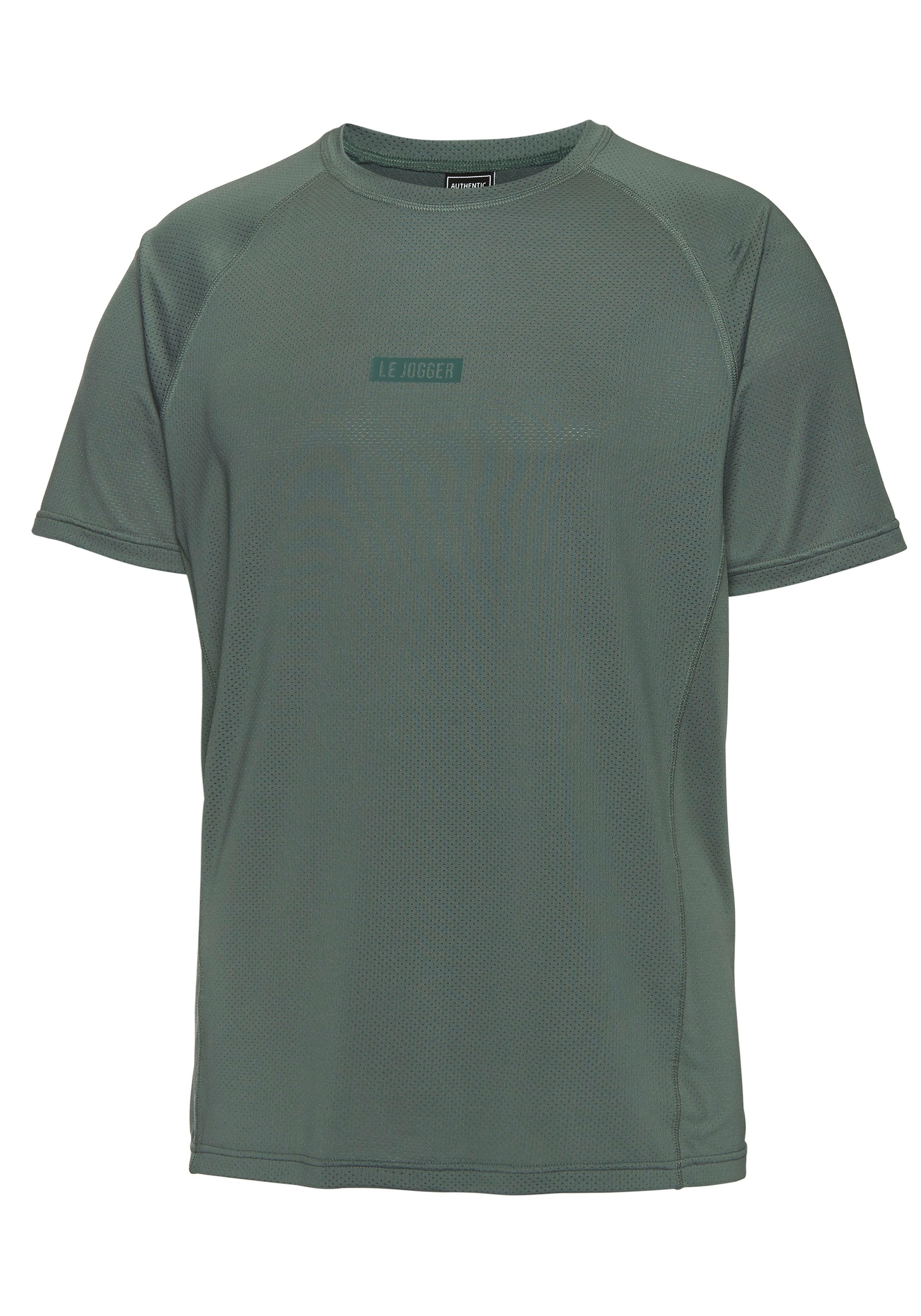 le jogger® T-Shirt, elastisches Shirt mit Logodruck