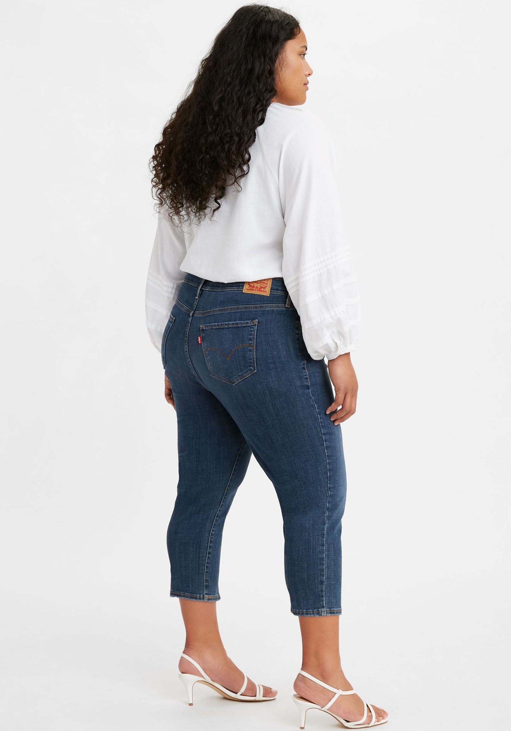 Levi's® Plus Caprijeans »Jeans 311 PL SHP SKNY CAPRI 22« aus elastischem Baumwollmix