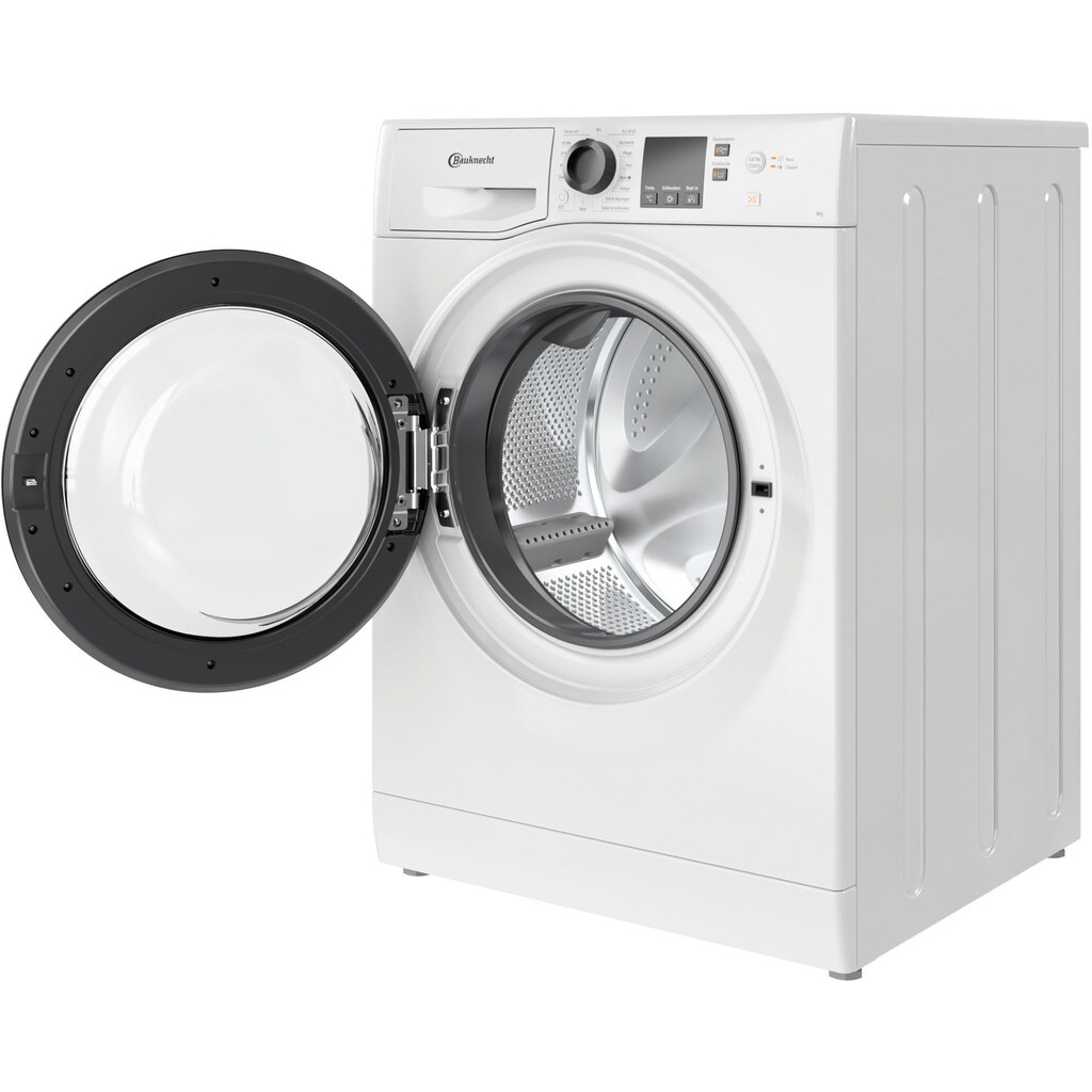 BAUKNECHT Waschmaschine, Super Eco 945 A, 9 kg, 1400 U/min, 4 Jahre Herstellergarantie