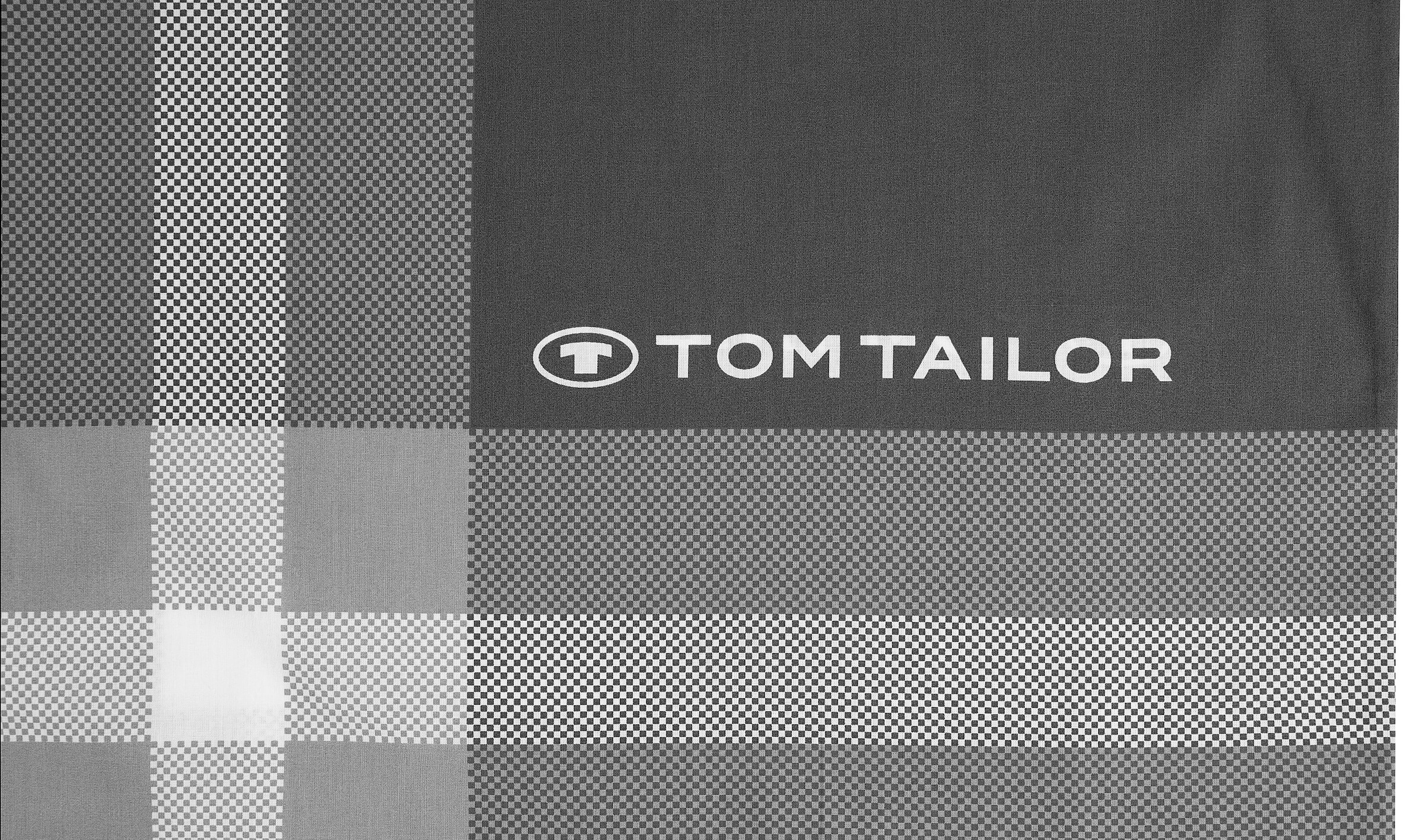 TOM TAILOR HOME Bettwäsche »Nick in Gr. 135x200 oder 155x220 cm«, mit Gratiszugabe Gästehandtuch
