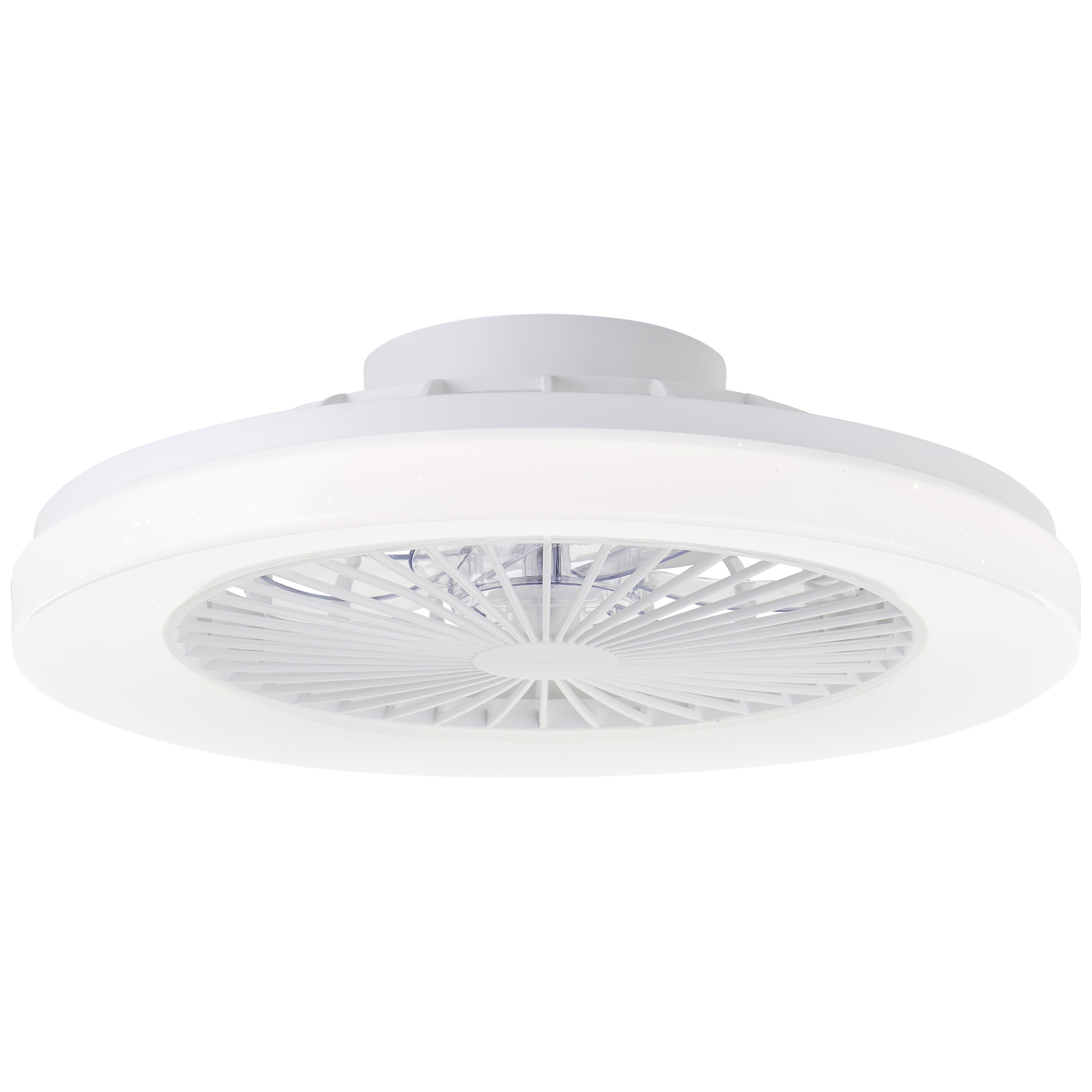 Brilliant LED Deckenleuchte »Siano« LED-Modul 1 Stk. warmweiß - kaltweiß LED-Ventilator, dimmbar, CCT, 48 cm, 4400 lm