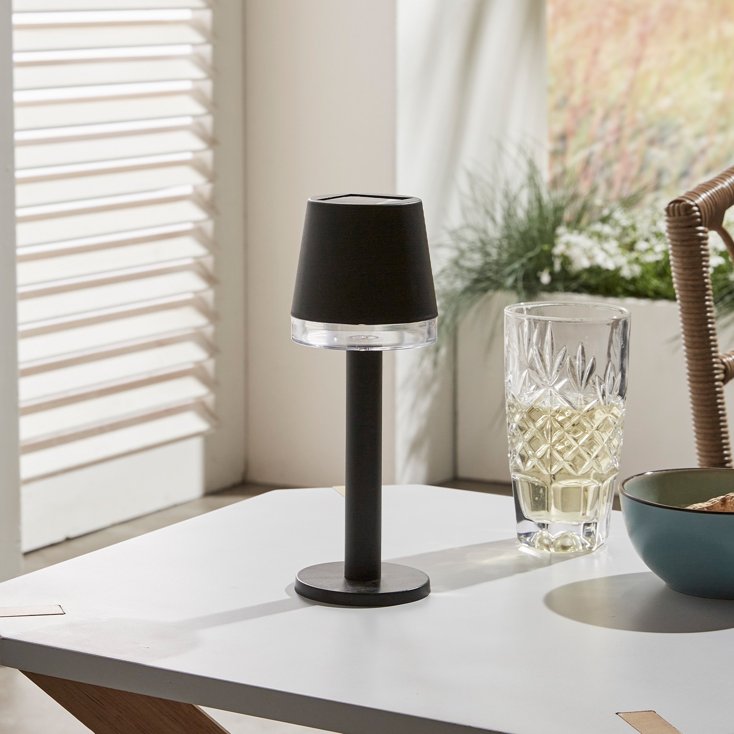 LUXFORM Außen-Tischleuchte »Solar-Tischlampe - Cala d'Or - LED - 2 Stück«, günstig online kaufen