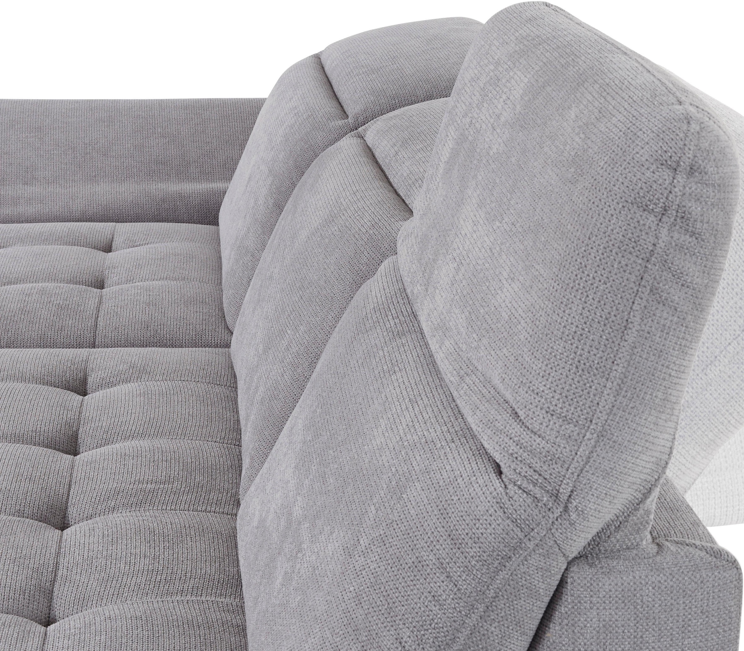 sit&more Ecksofa »Stardust L-Form«, wahlweise mit Bettfunktion und Bettkasten