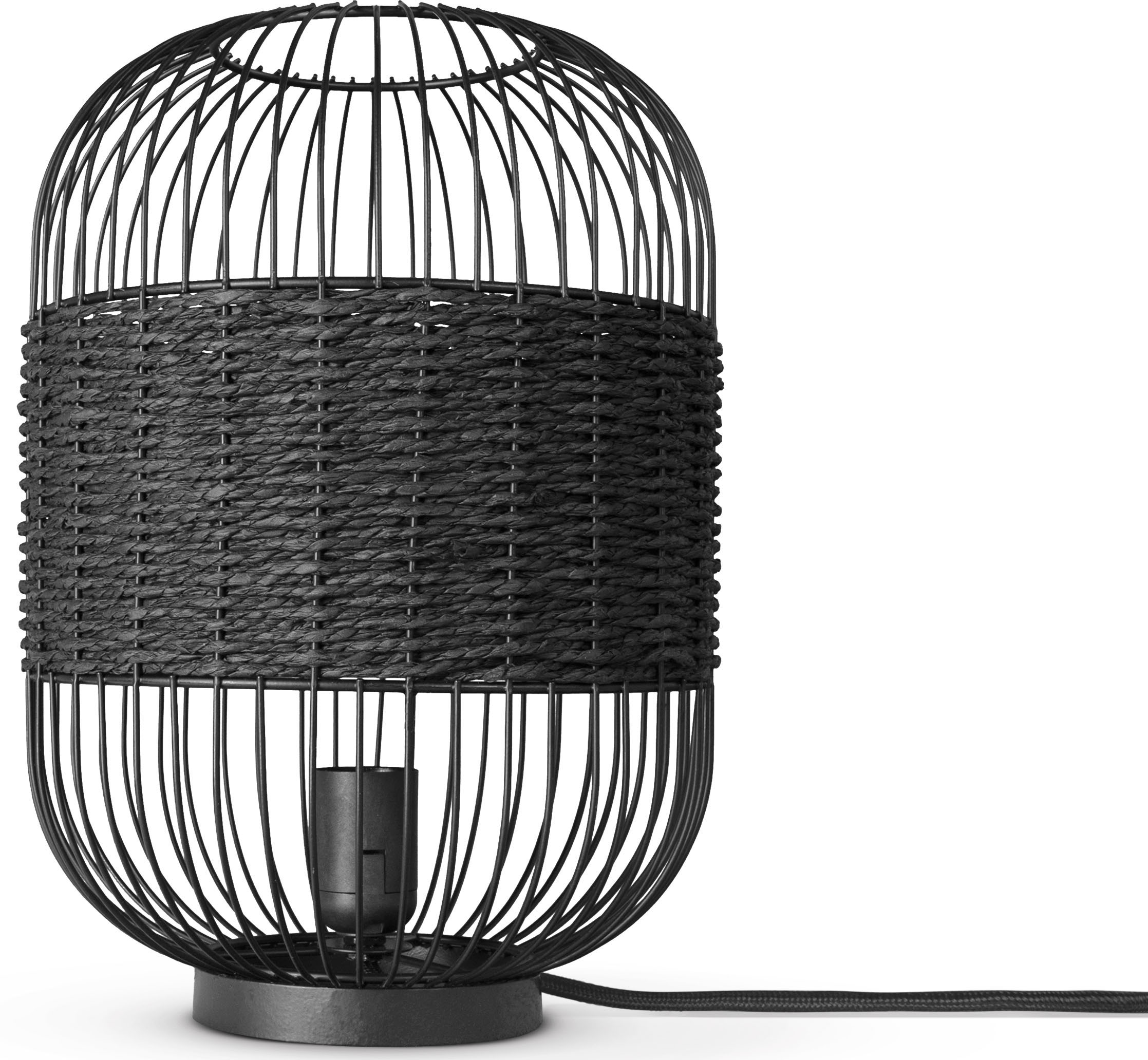 Paco Home Tischleuchte »PUCA«, Leuchtmittel E27   ohne Leuchtmittel, Käfig günstig online kaufen