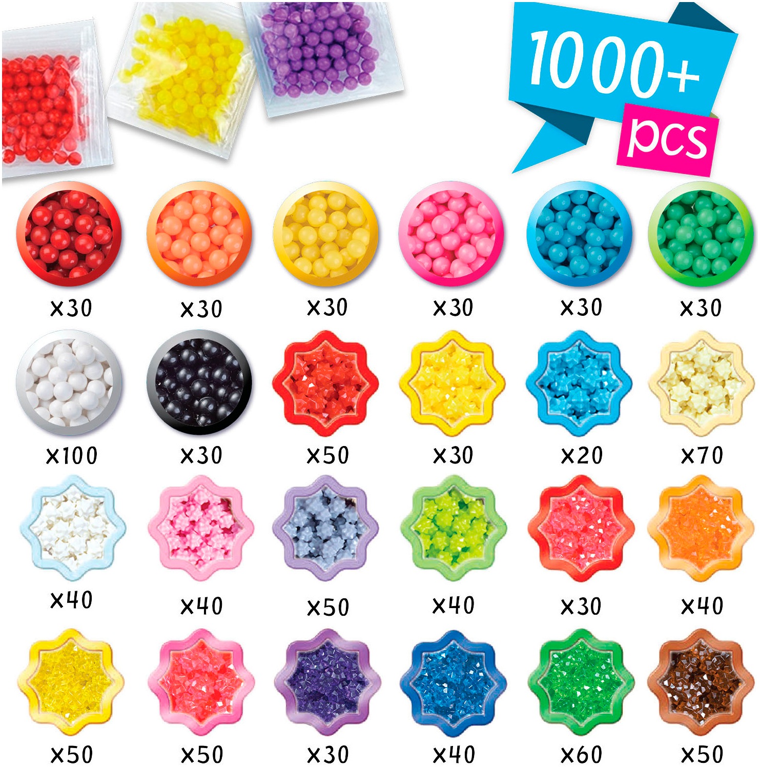 Aquabeads Kreativset »Sternperlen Starter Set«
