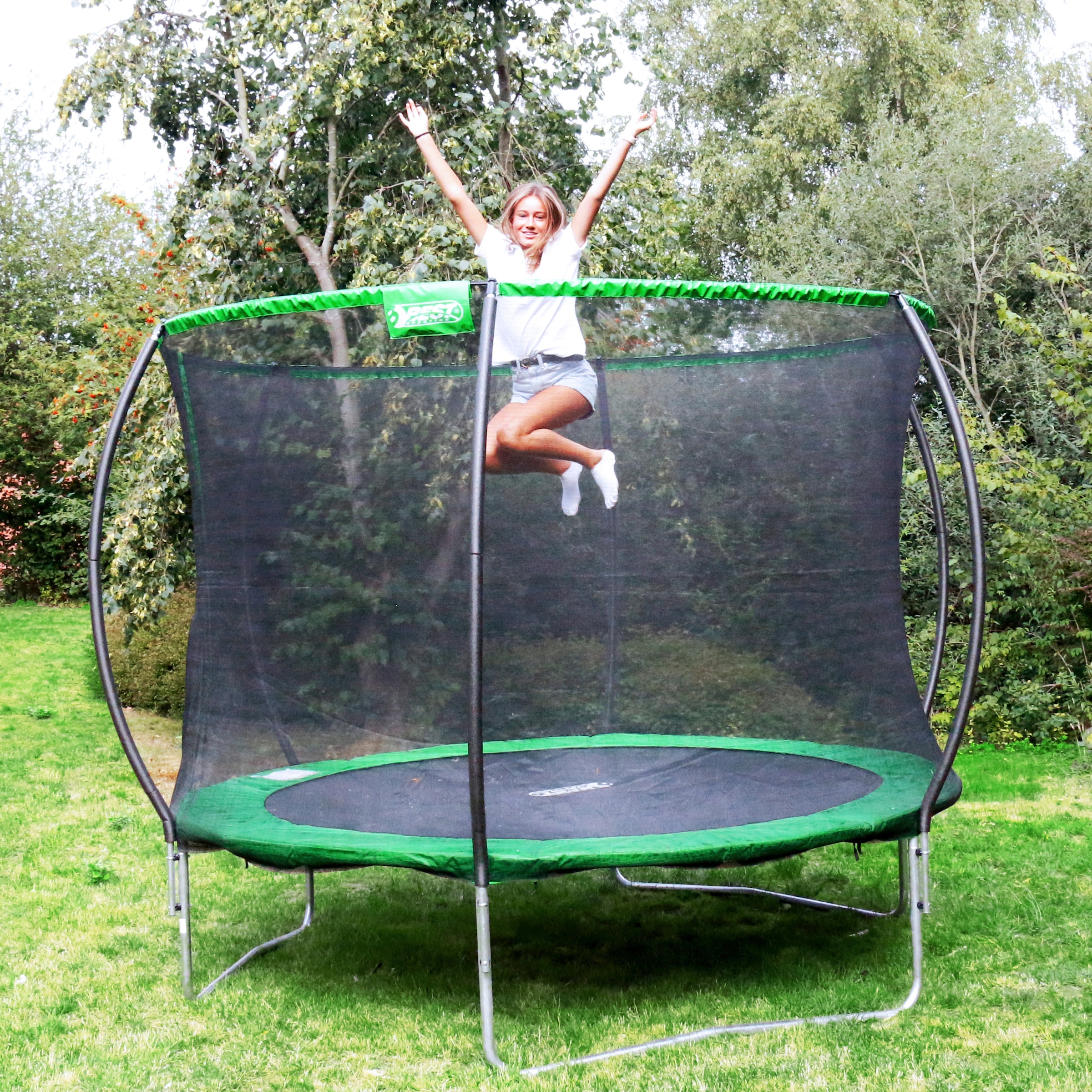 Best Sporting Gartentrampolin »57122 Superstar 2.0«, Ø 366 cm, mit Netz