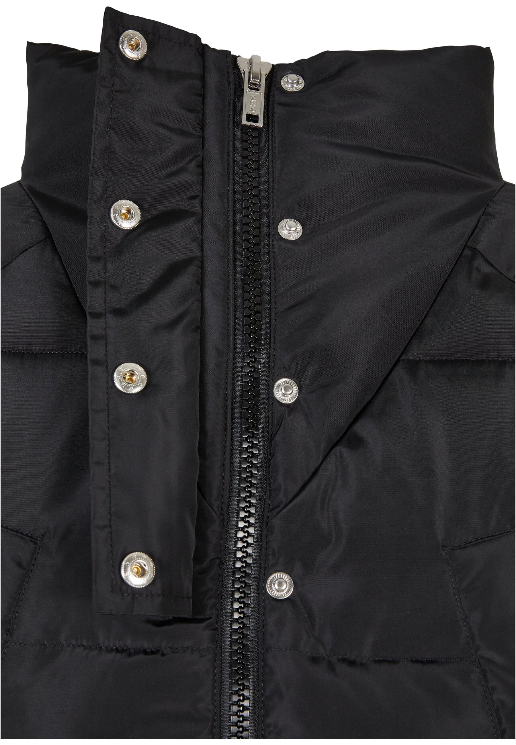 URBAN CLASSICS Winterjacke »Urban Classics Damen Ladies High Neck Puffer Coat« 1 Stk. tlg. ohne Kapuze