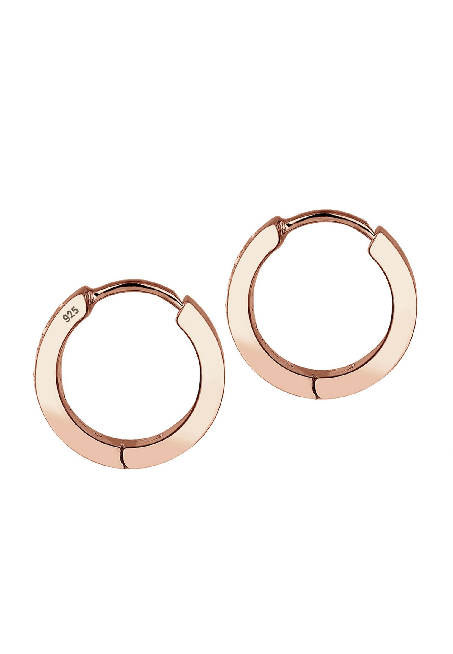 Elli Paar Creolen »Elli Ohrringe Creolen Zirkonia Basic Glamour Elegant 925 Silber«