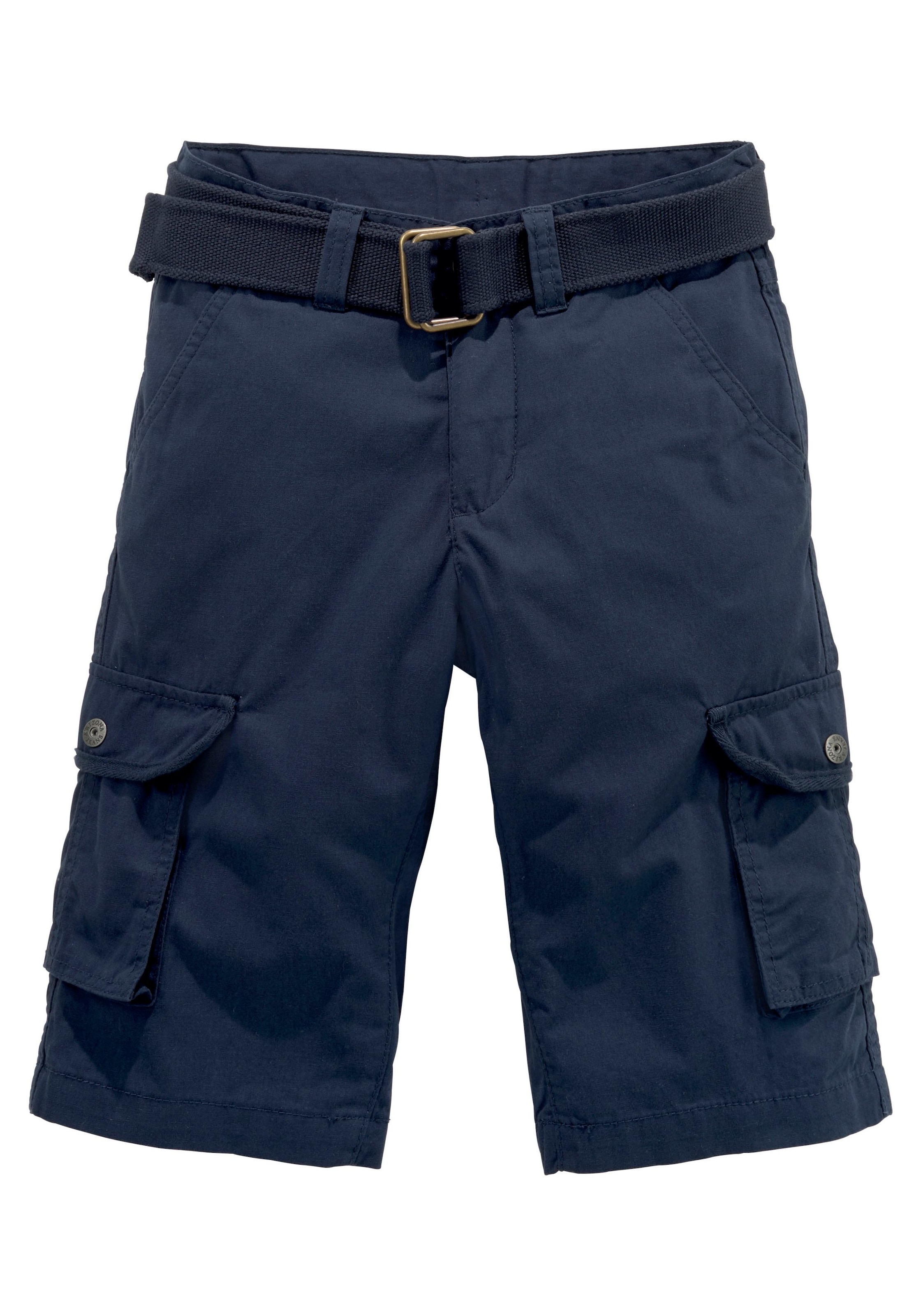 4. Bild von KIDSWORLD Bermudas, (Packung, 2 tlg.), mit Textilgürtel