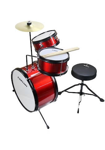 Clifton Kinderschlagzeug »Junior Drum, rot«, (3 tlg.) kaufen
