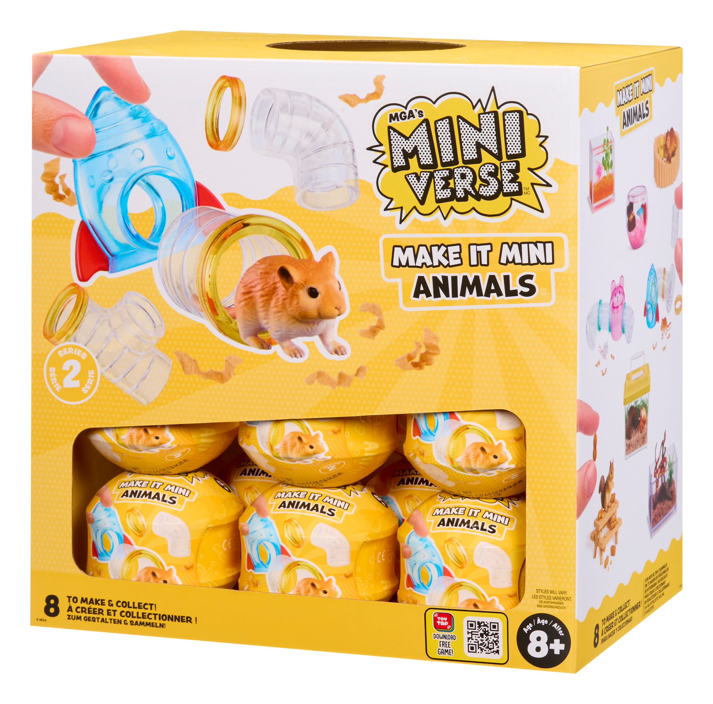 MGA ENTERTAINMENT Kreativset »MGA's Miniverse - Make It Mini Animals Series 3«