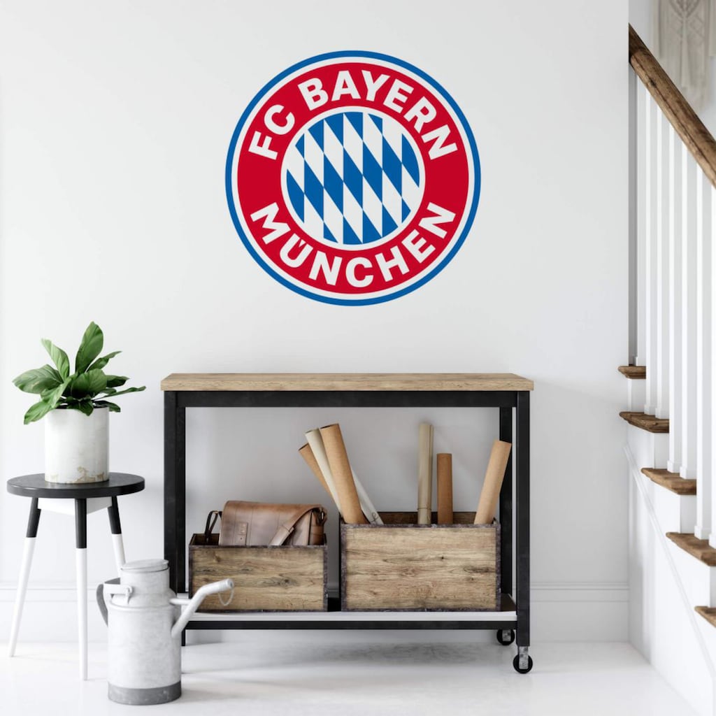 Wall-Art Wandtattoo »FC Bayern München Logo«, (1 St.)