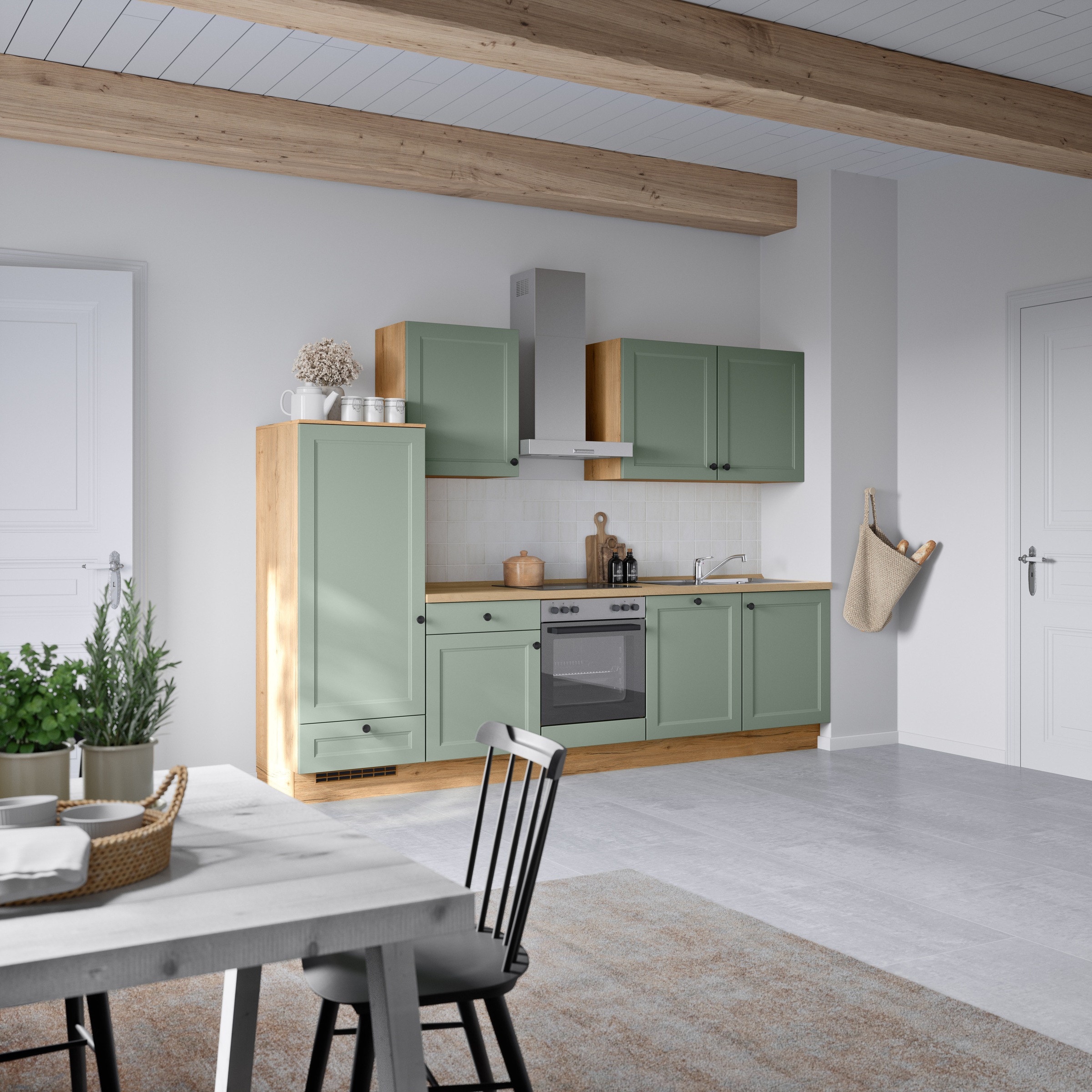 nobilia® Küchenzeile »"Cascada I"«, vormontiert, Ausrichtung wählbar, Breit günstig online kaufen