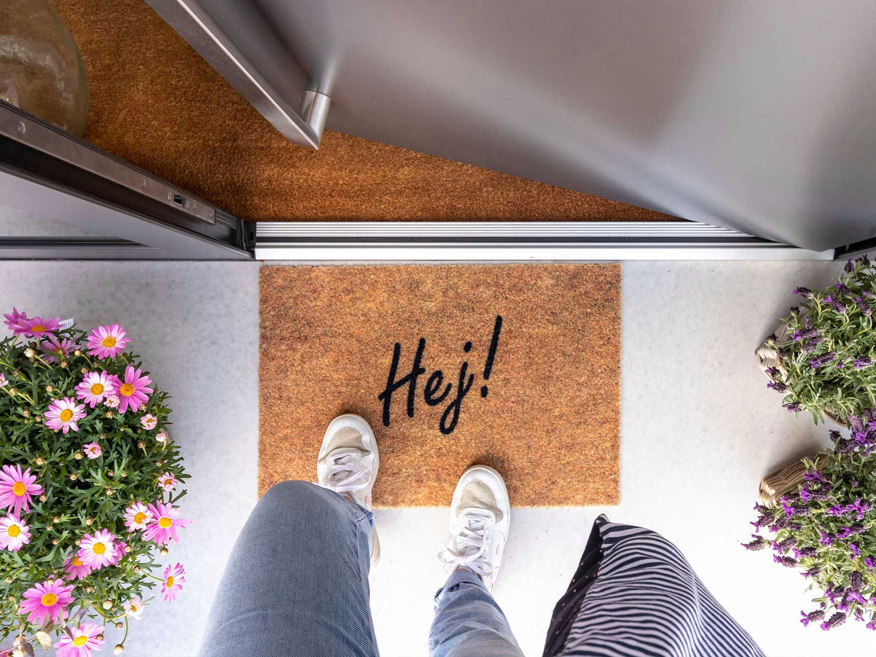 Primaflor-Ideen in Textil Fußmatte »Schmutzfangmatte COUNTRY, Hey«, rechtec günstig online kaufen
