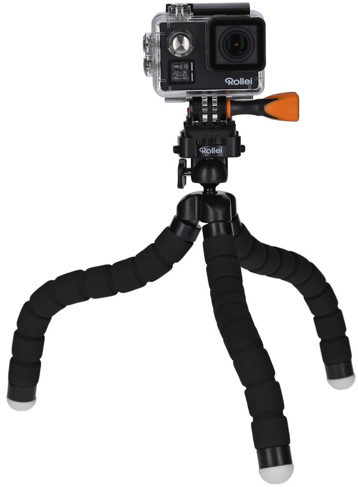 Rollei Action Cam »9s Plus«, 4K Ultra HD, WLAN (Wi-Fi), Rollei Monkey Pod-Set