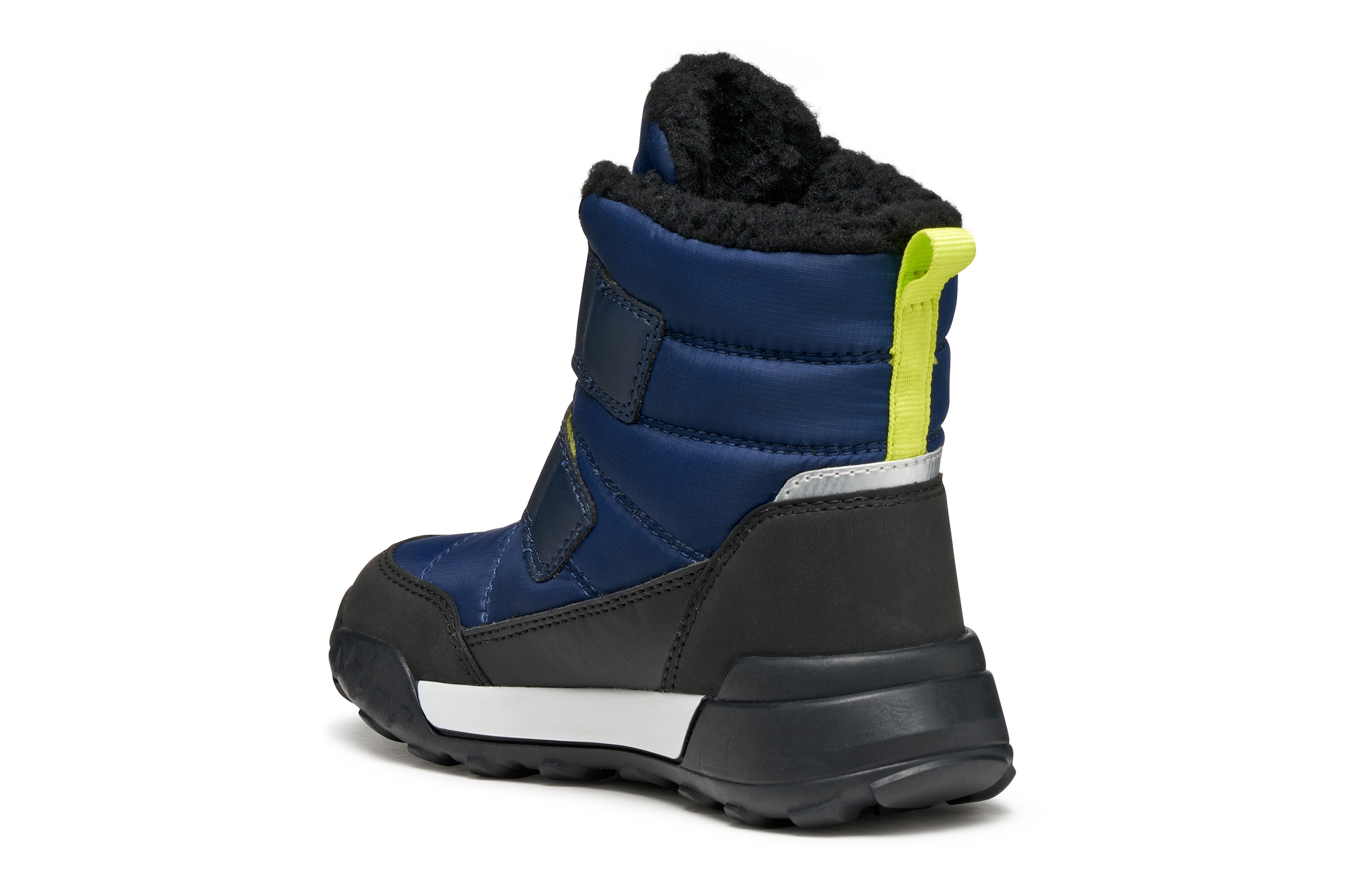 Geox Winterstiefel »J TREKKYUP BOY B ABX«, Klettstiefel mit Warmfutter, Größenschablone zum Download