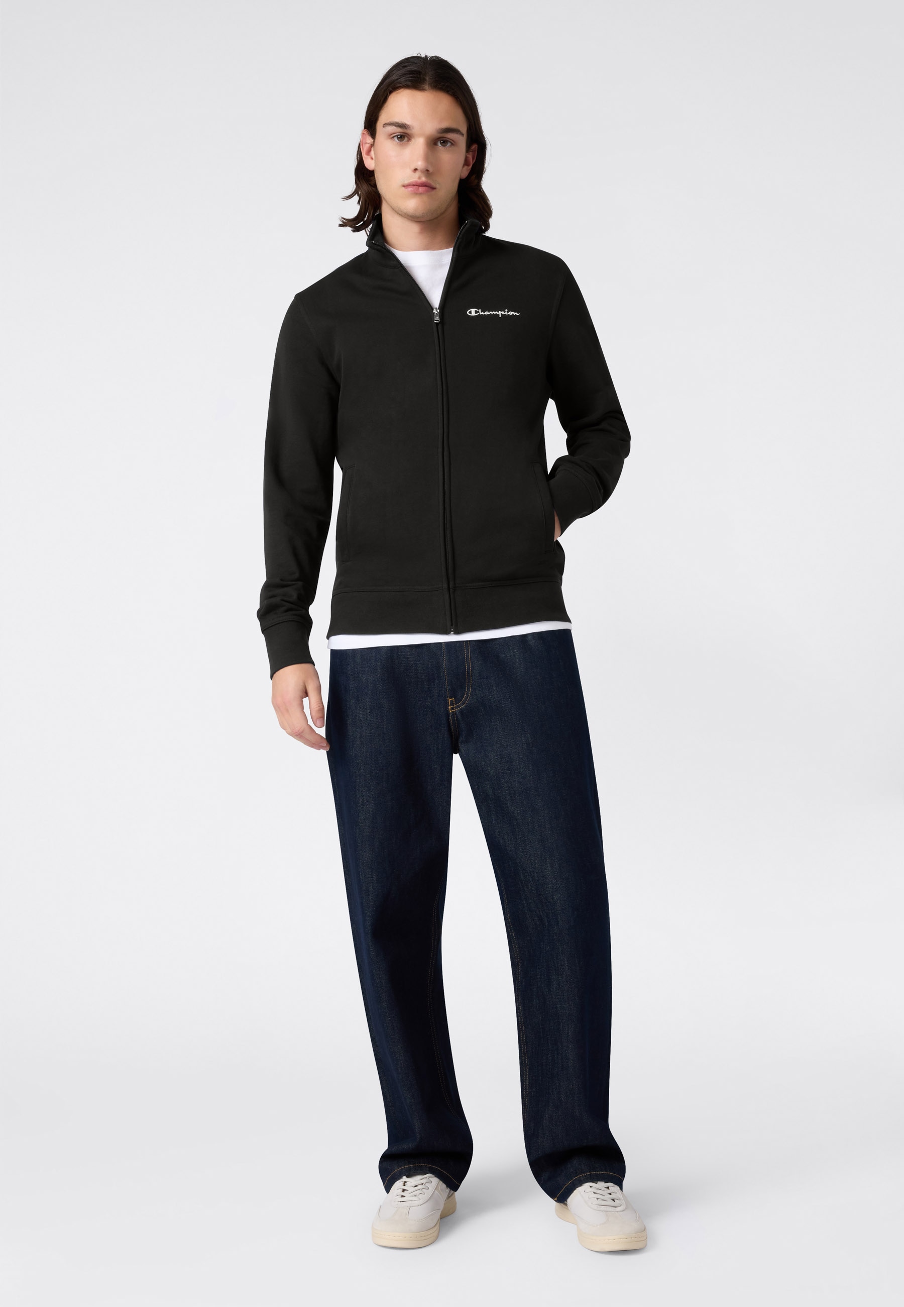 Champion Sweatjacke »ICONS CONTRAST Terry Full Zip Sweatshirt« 1 tlg.