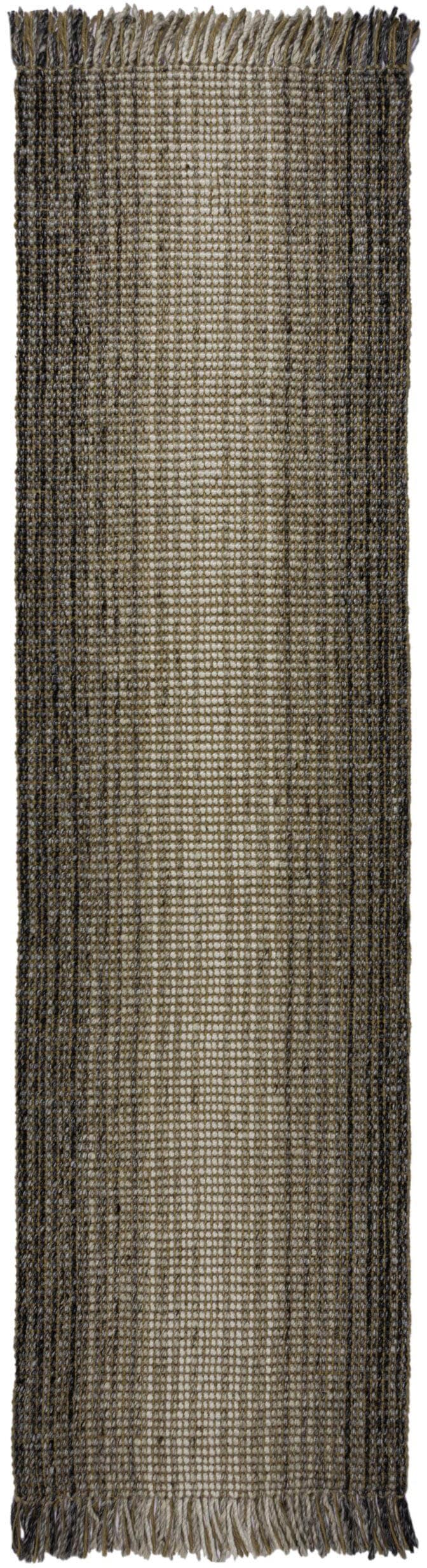 FLAIR RUGS Läufer »Jute Ombre«, rechteckig, 8 mm Höhe
