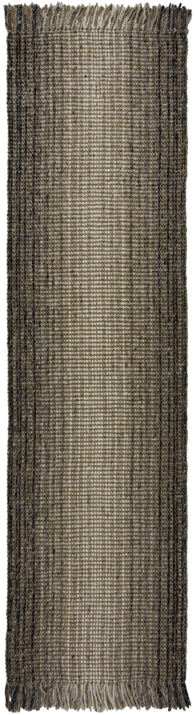 FLAIR RUGS Läufer »Jute Ombre«, rechteckig, 8 mm Höhe günstig online kaufen