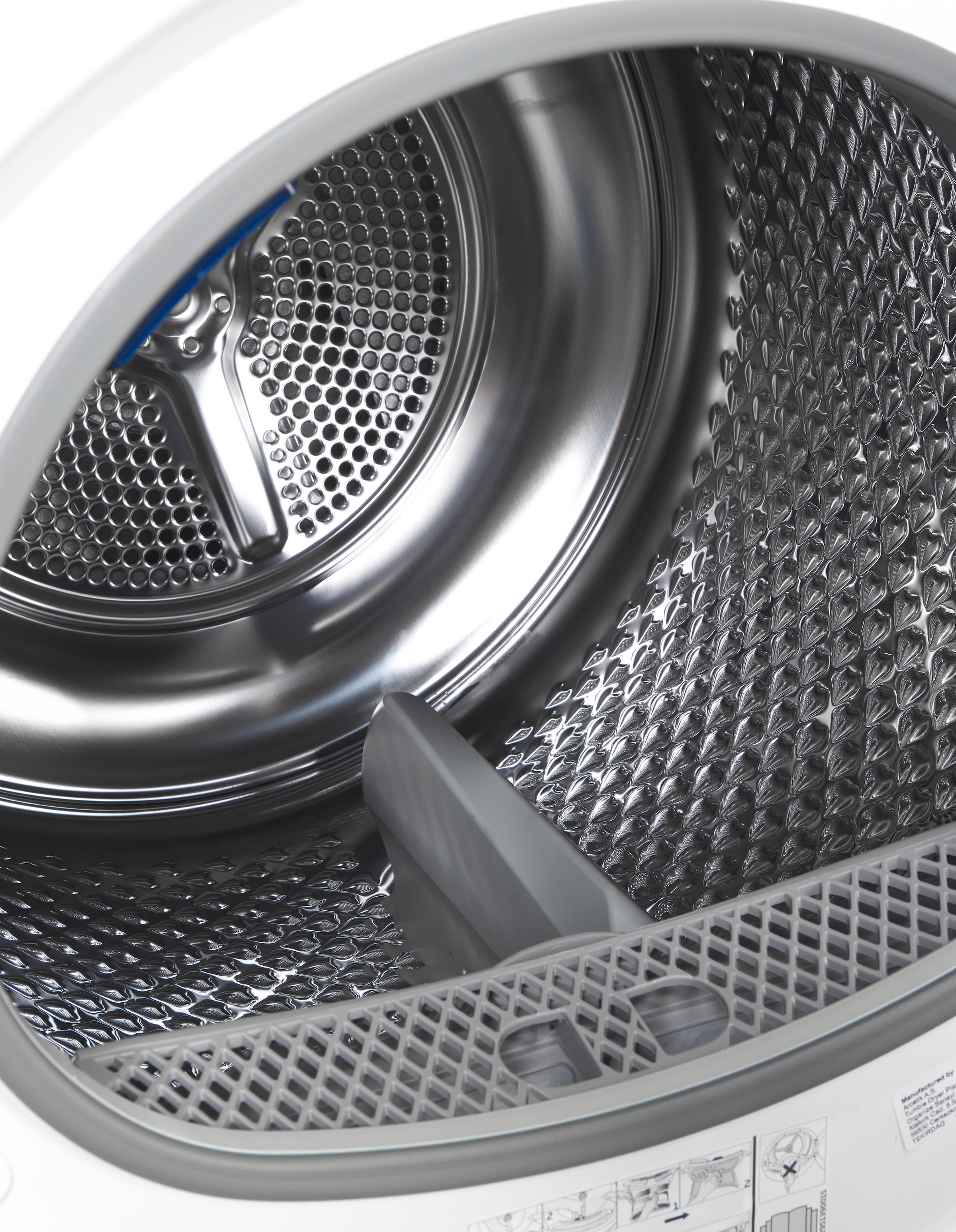 BAUKNECHT Wärmepumpentrockner »BT 95C WBS«, 9 kg, IronEase - Bügelfrei auf Knopfdruck, Silent Spin - leises Trocknen