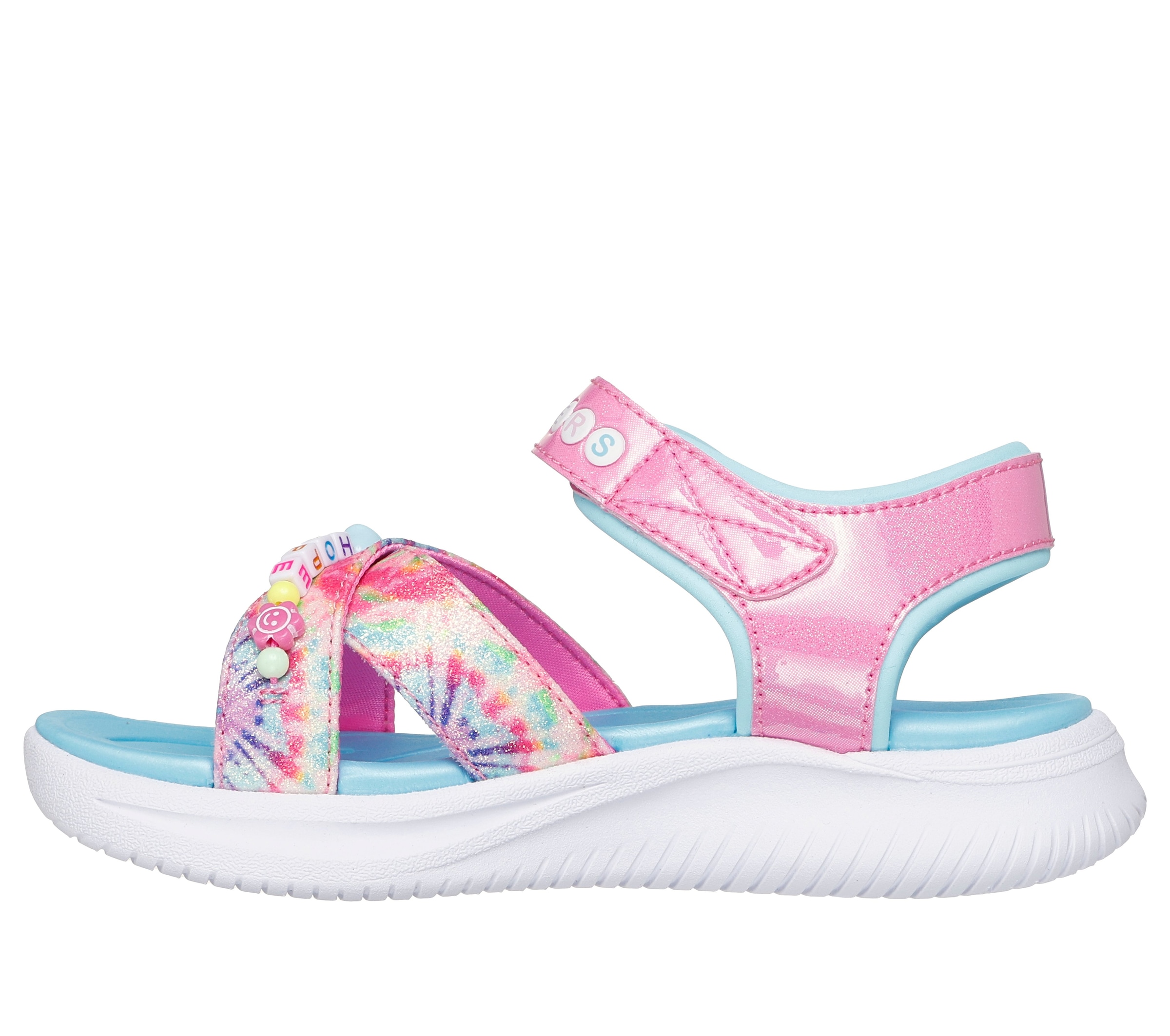 Skechers Sandale »JUMPSTERS SANDAL«  Sommerschuh mit Klettverschluss, Größenschablone zum Download