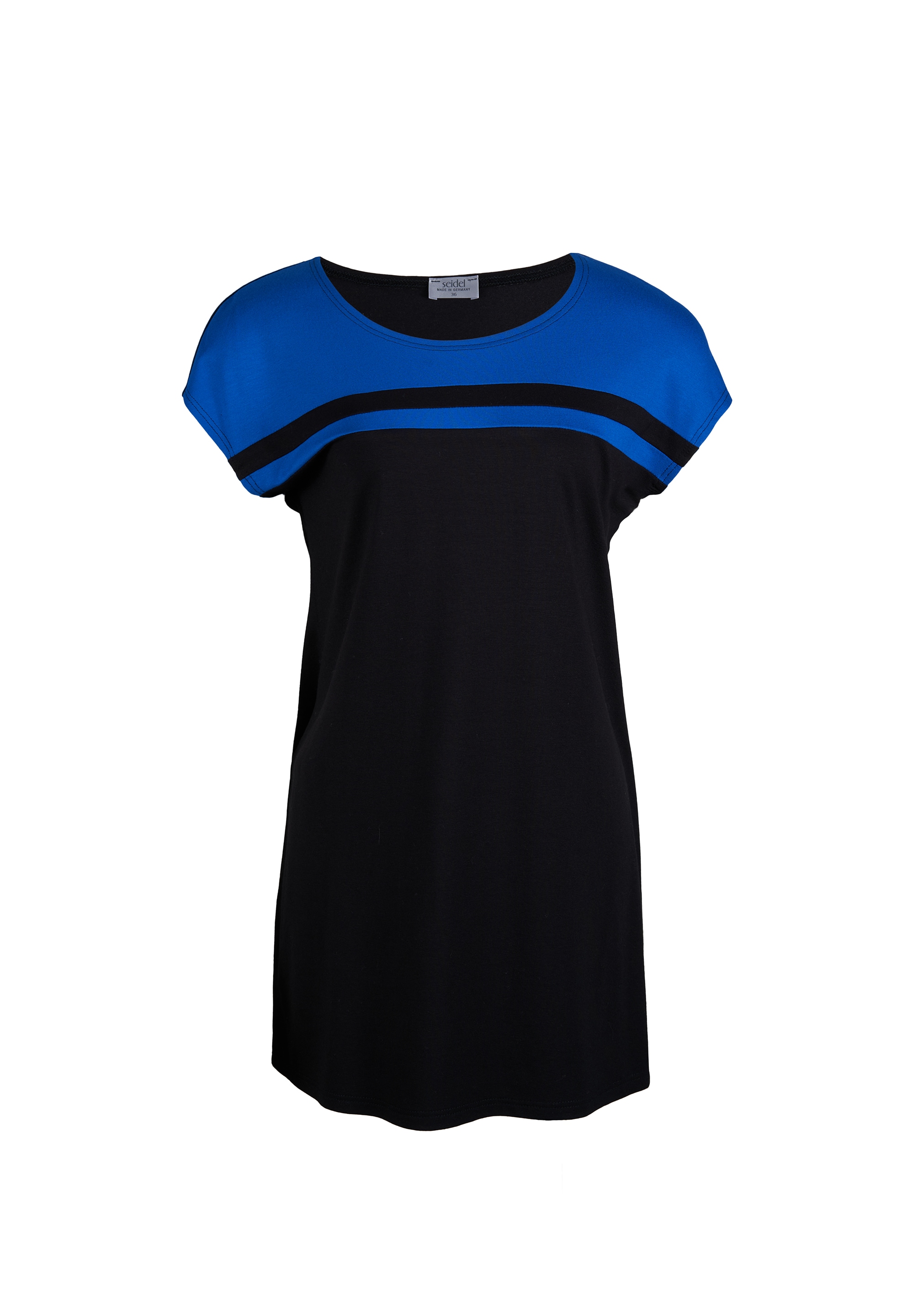 Seidel Moden T-Shirt, Long-Top mit Colorblocking - MADE IN GERMANY