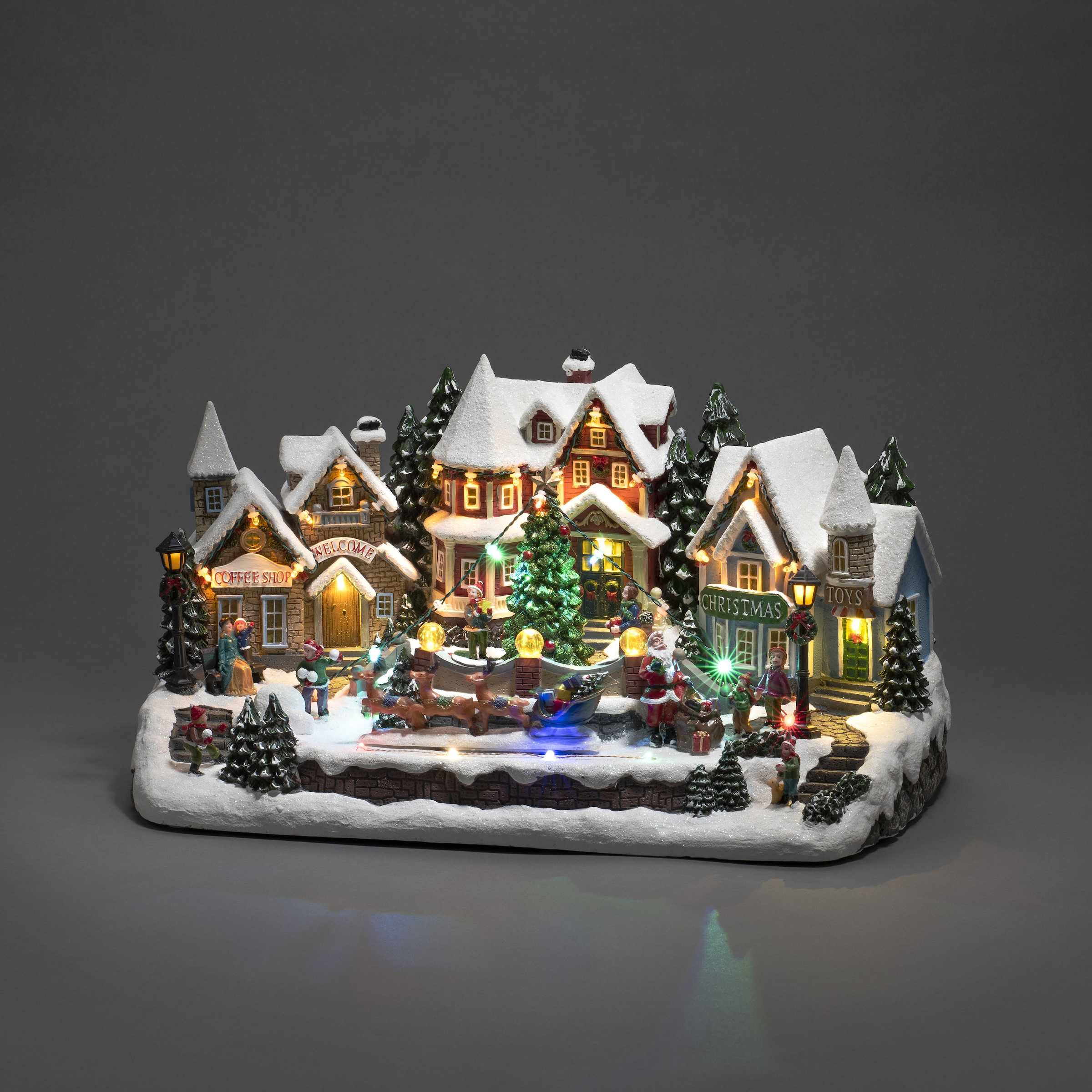 kaufen Weihnachtsstadt um Weihnachtsbaum LED »Weihnachtsdeko«, online \