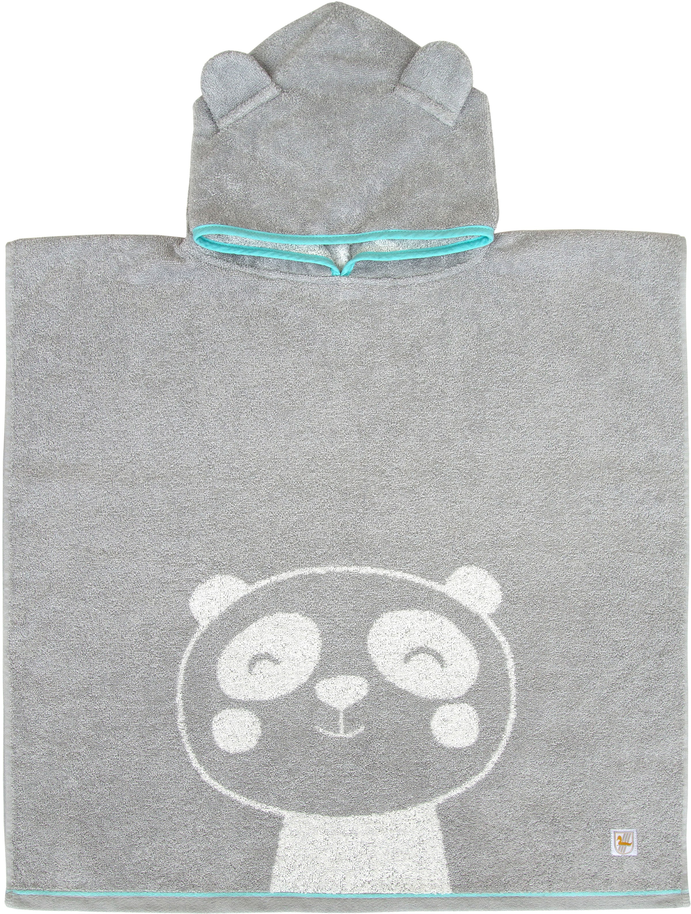 Badeponcho »Panda«, (Packung, 1 St.)