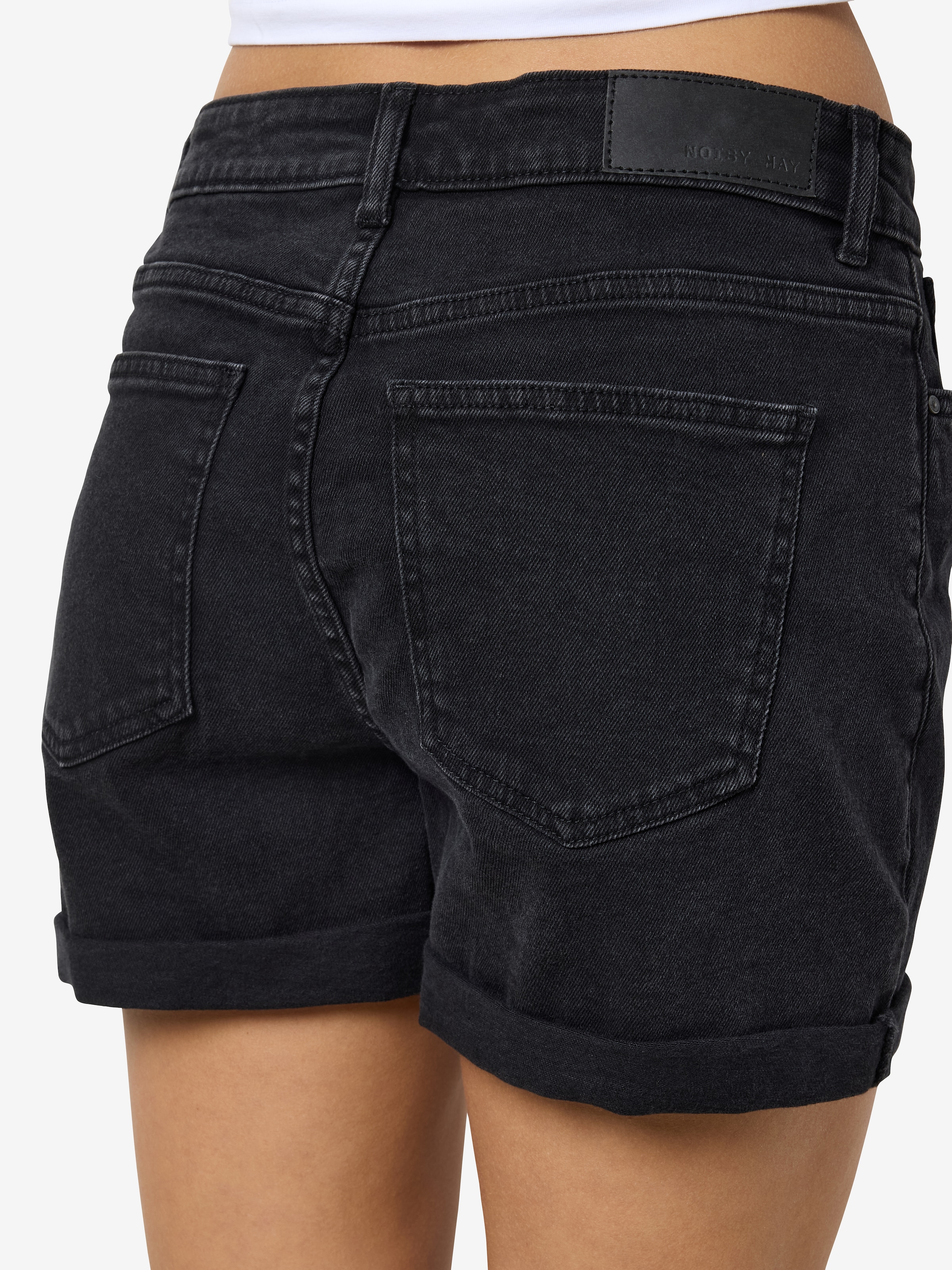 Noisy may Jeansshorts »NMMONI HW DNM SHORTS AZ360BL NOOS«