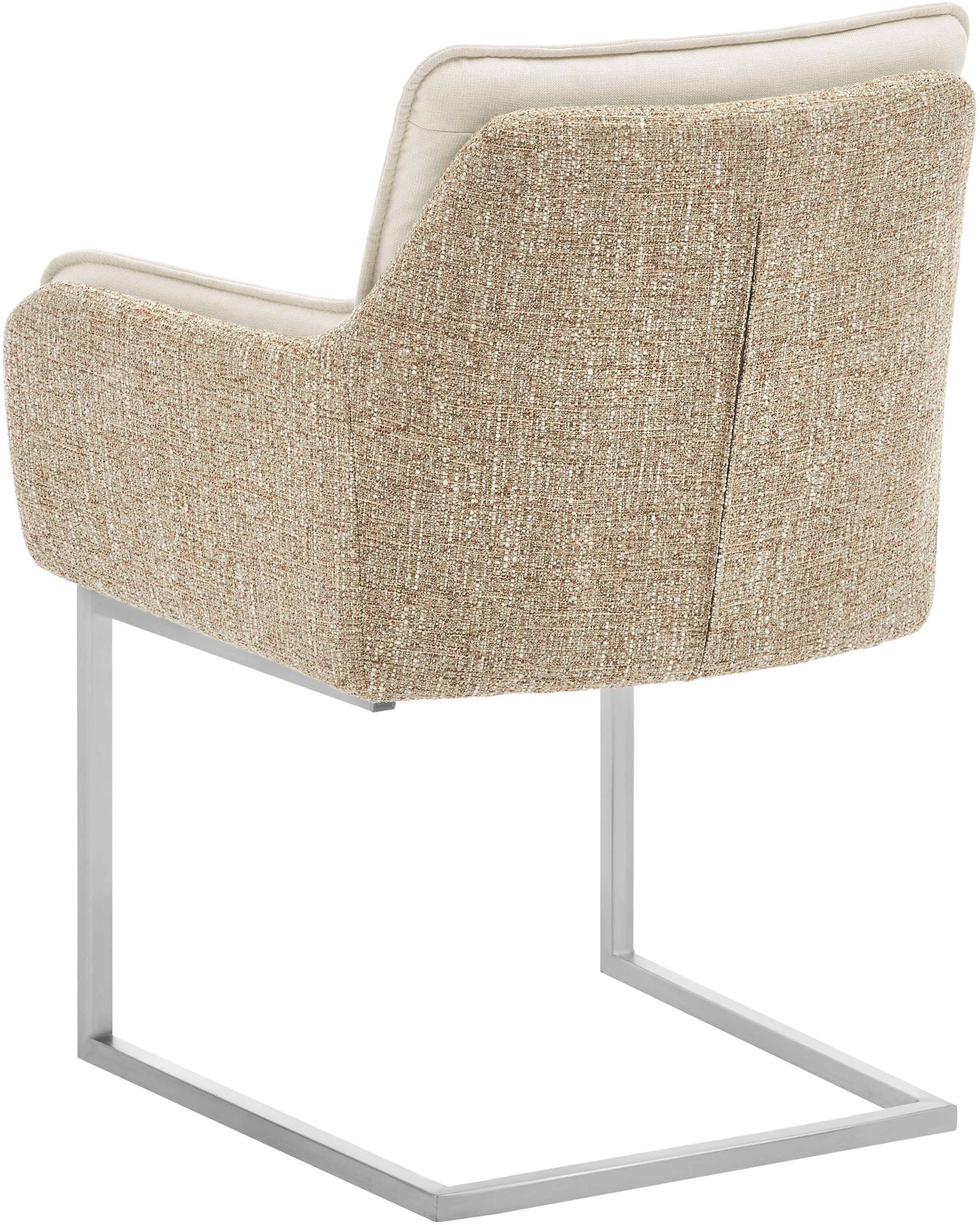 PLACES OF STYLE Esszimmerstuhl »Durham, TOPSELLER!, 1 Esszimmerstuhl in modernem Design, Sitz und Rücken gepolstert