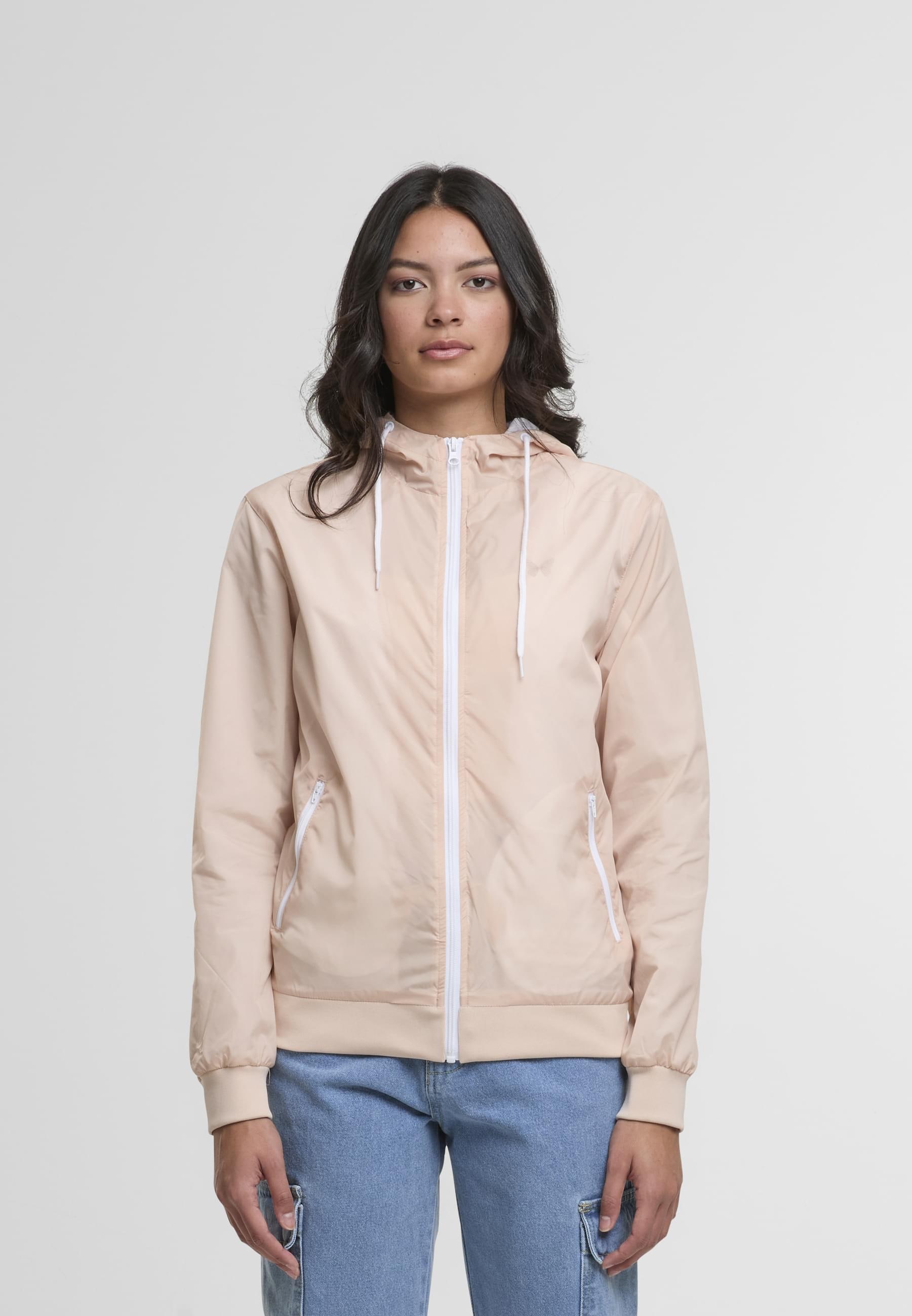 Miss Tee Windbreaker »Miss Tee Fly Away Ladies Windrunner« 1 Stk. tlg. mit Kapuze