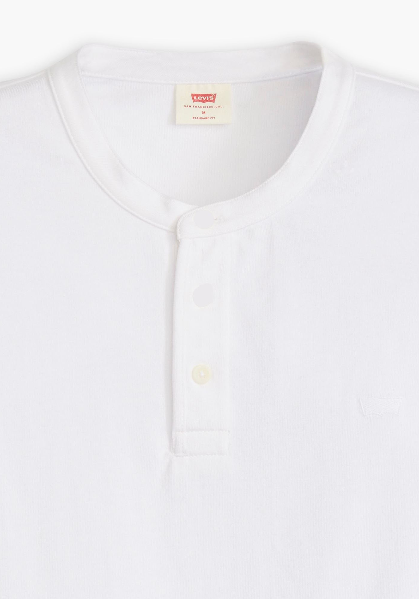 Levi's® Henleyshirt, mit Logo Stickerei