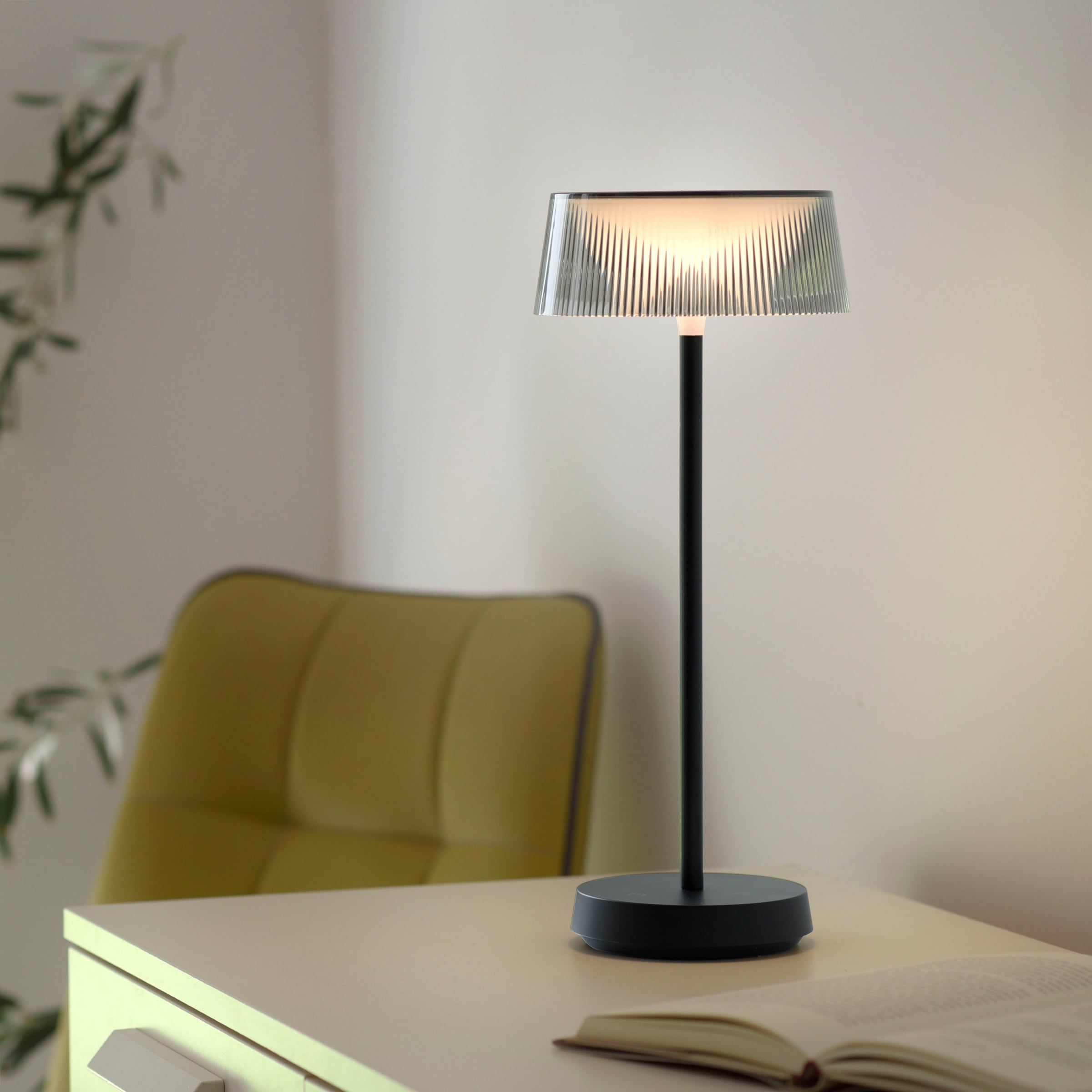 JUST LIGHT Tischleuchte »DORA«, 1 flammig, Leuchtmittel LED-Board | LED fest integriert, dimmbar über Touchdimmer