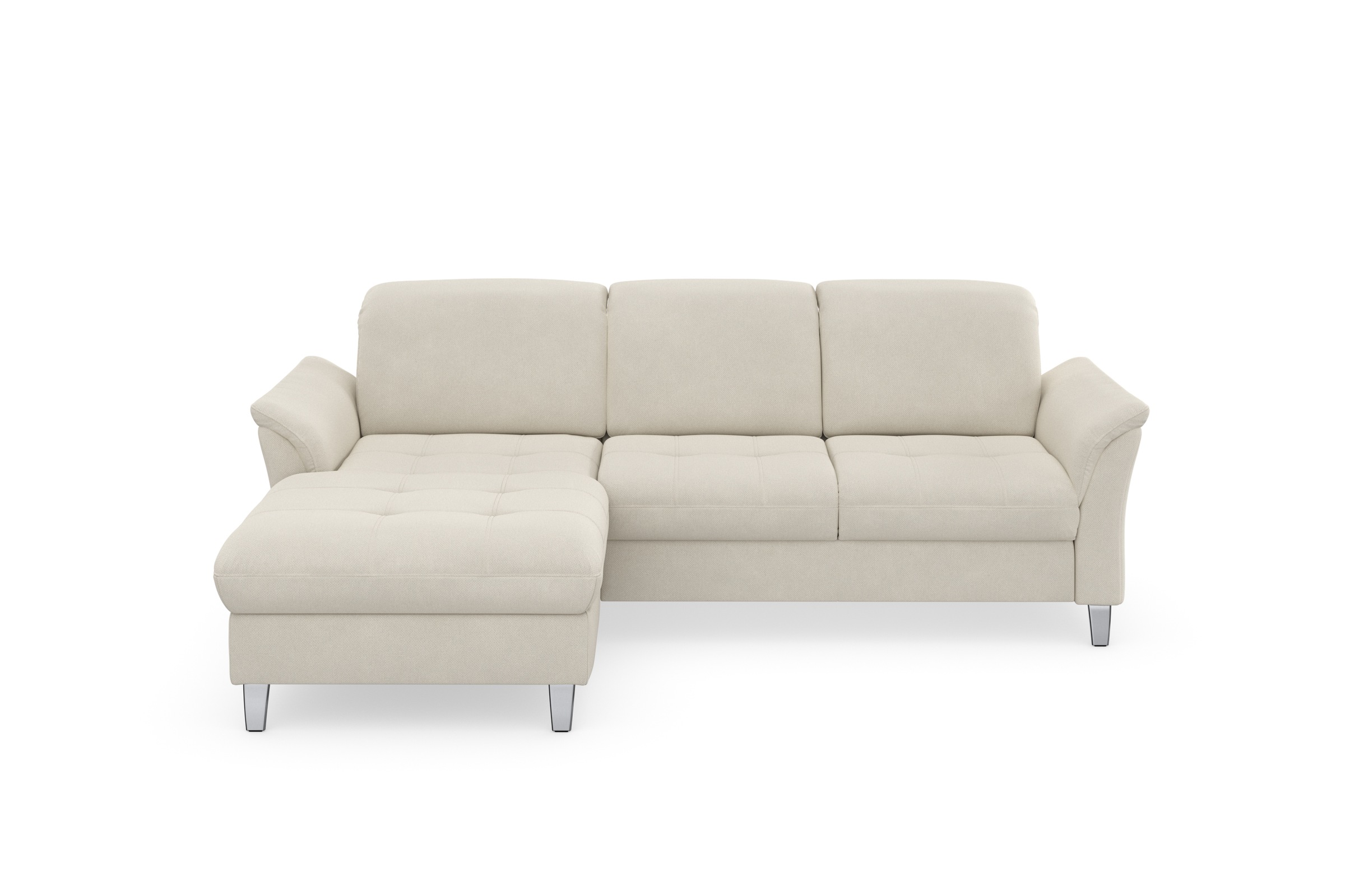 sit&more Ecksofa »Maggiore L-Form«, wahlweise mit Kopfteilverstellung, Bettfunktion und Bettkasten