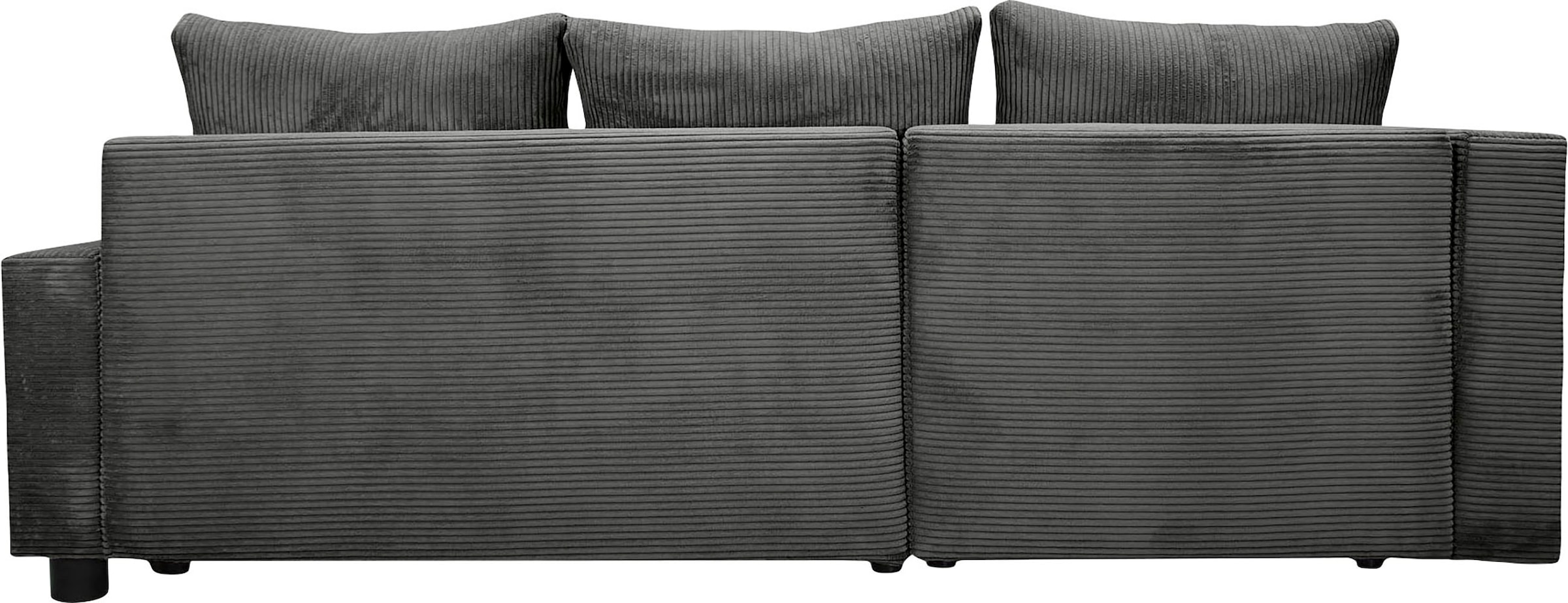 COLLECTION AB Ecksofa »Parma L-Form«, mit Schlaffunktion und Bettkasten, inklusive Kissen, Bonellfederkern