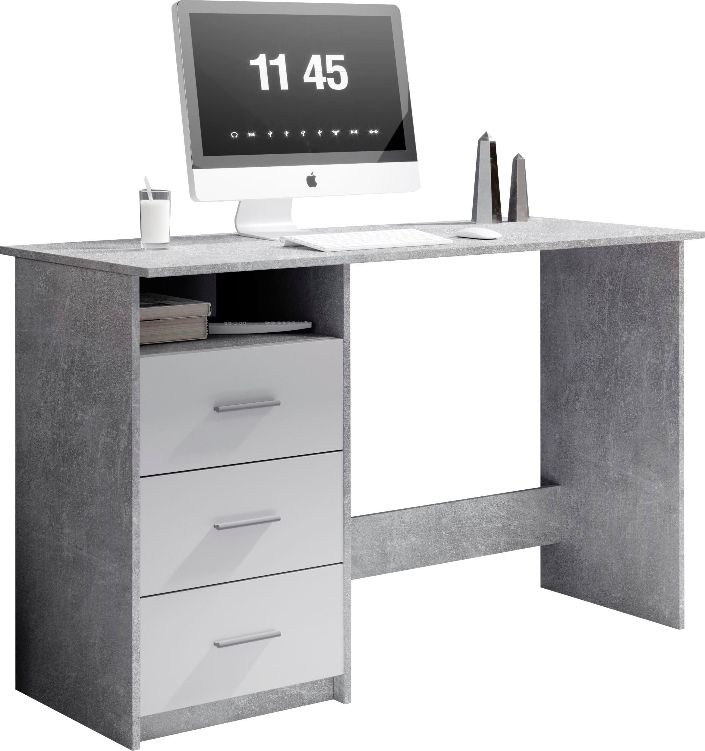 BEGA OFFICE Schreibtisch »Adria«, mit Schubkasten abschließbar, Schubkästen  Rechts oder links montierbar auf Raten bestellen