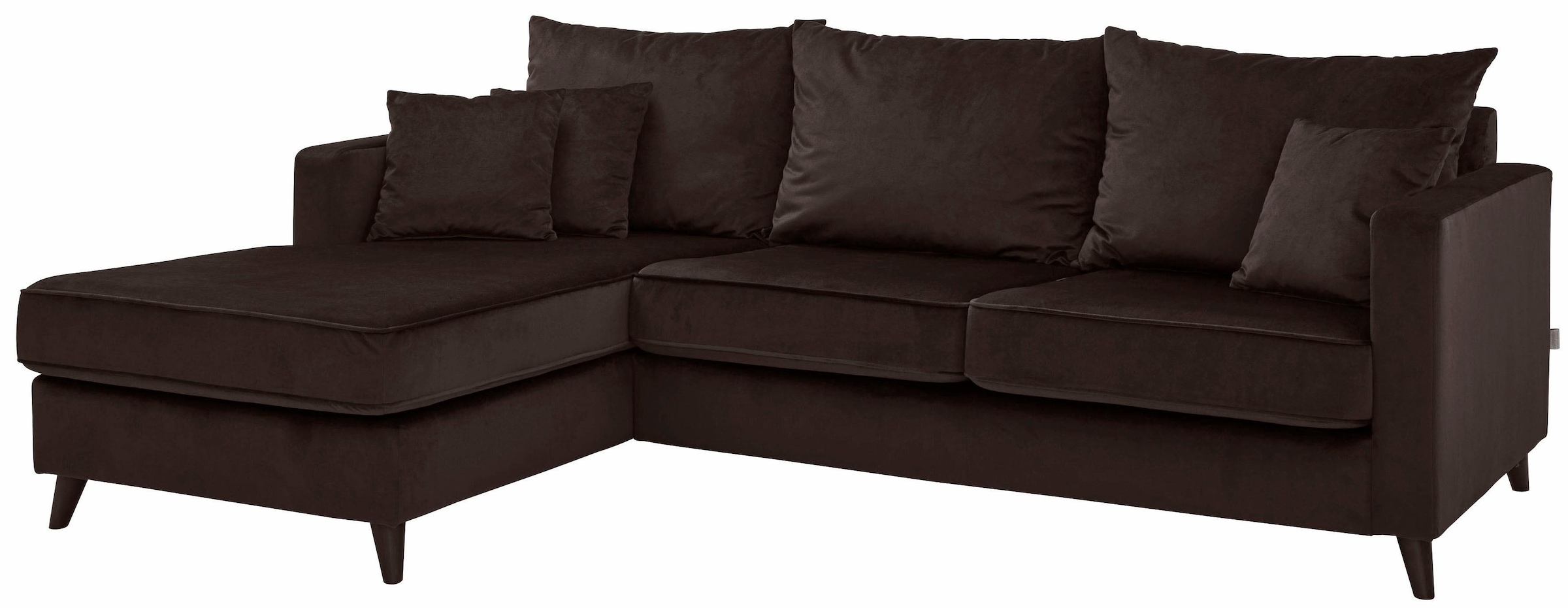 Guido Maria Kretschmer Home&Living Ecksofa »Renesse L-Form«, lose Kissen, Keder an Sitzkissen