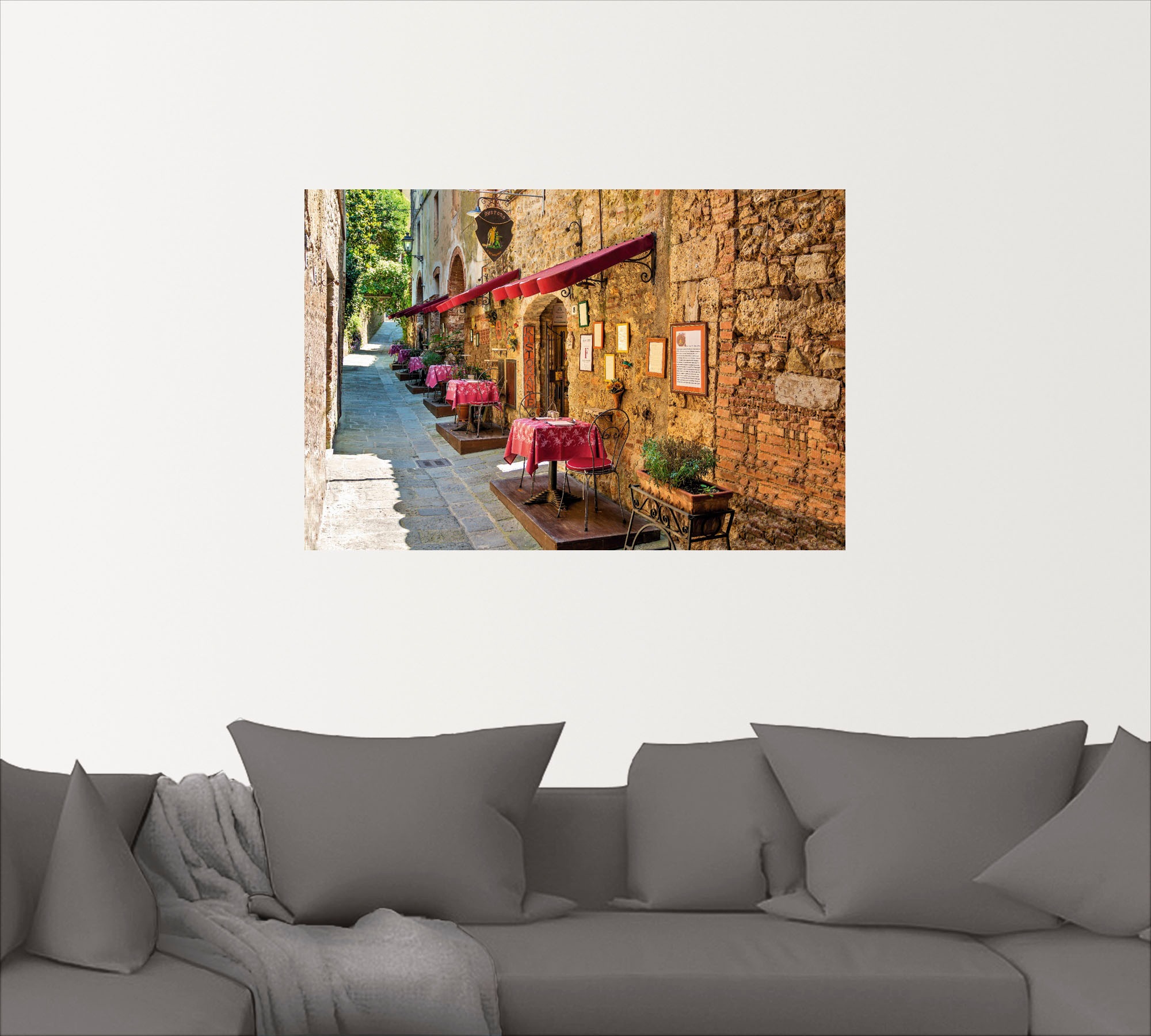 Artland Wandbild »Toskana II«, Europa, (1 St.), als Alubild, Outdoorbild, L günstig online kaufen