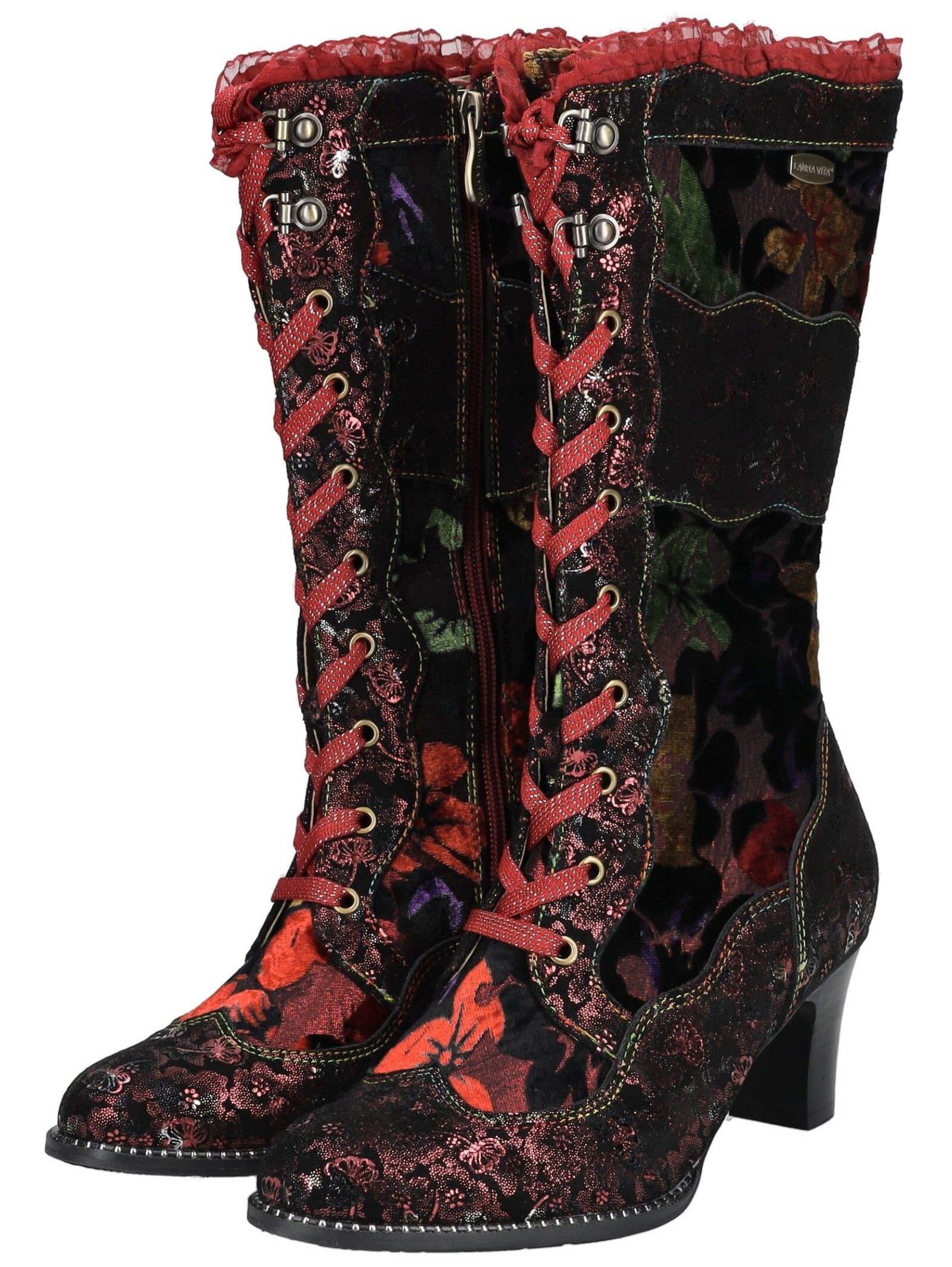 LAURA VITA Schnürstiefel »LAURA VITA Stiefel Leder/Textil«
