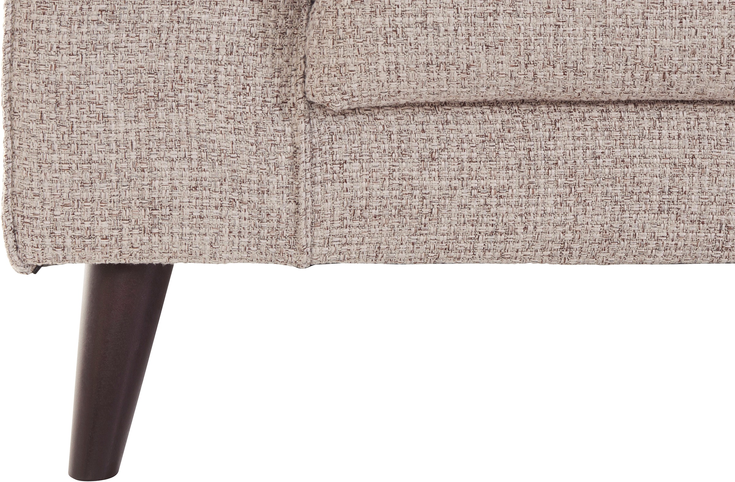 INOSIGN Ecksofa »Lumber Jack, elegant und bequem, Breite 280, hoher Fuß, L-Form«, in moderner Optik