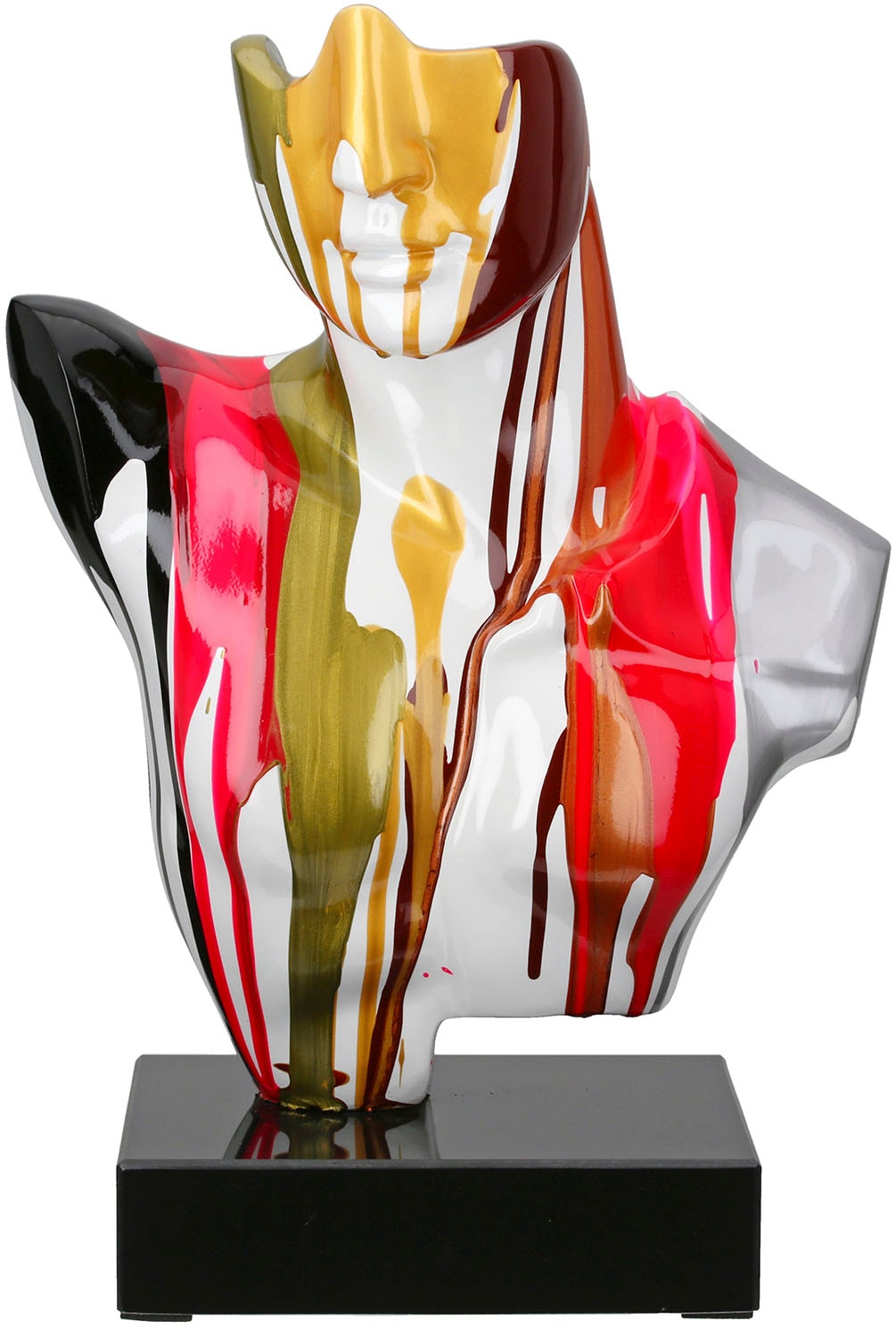Casablanca by Gilde Dekoobjekt »Skulptur Mann Bello mehrfarbig H. 41 cm« günstig online kaufen