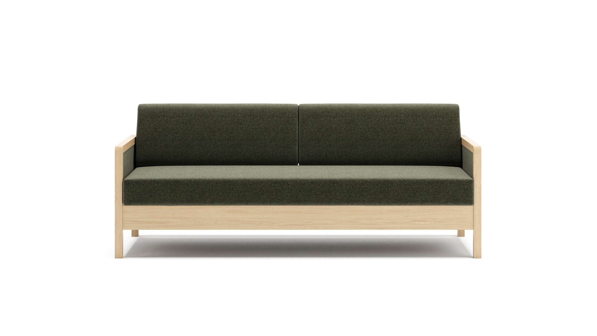 HESTBÆK Schlafsofa »Hestbæk 168 3-Sitzer, Bettfunktion, Breite 208cm, Komfortsitzhöhe 47cm« Umklappbar, Querschläfer, sehr komfortabel, Stauraum